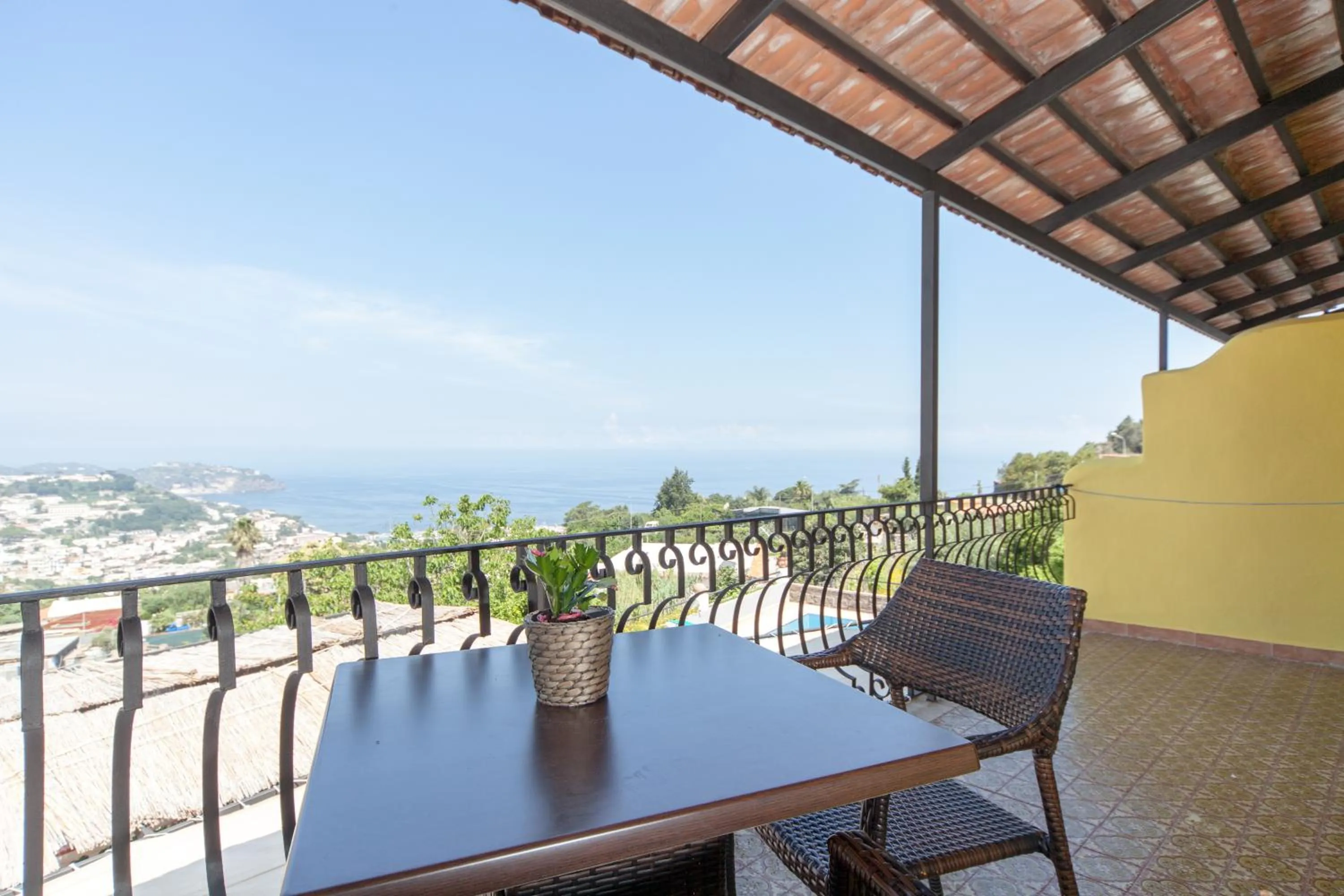 Balcony/Terrace in Hotel Ape Regina