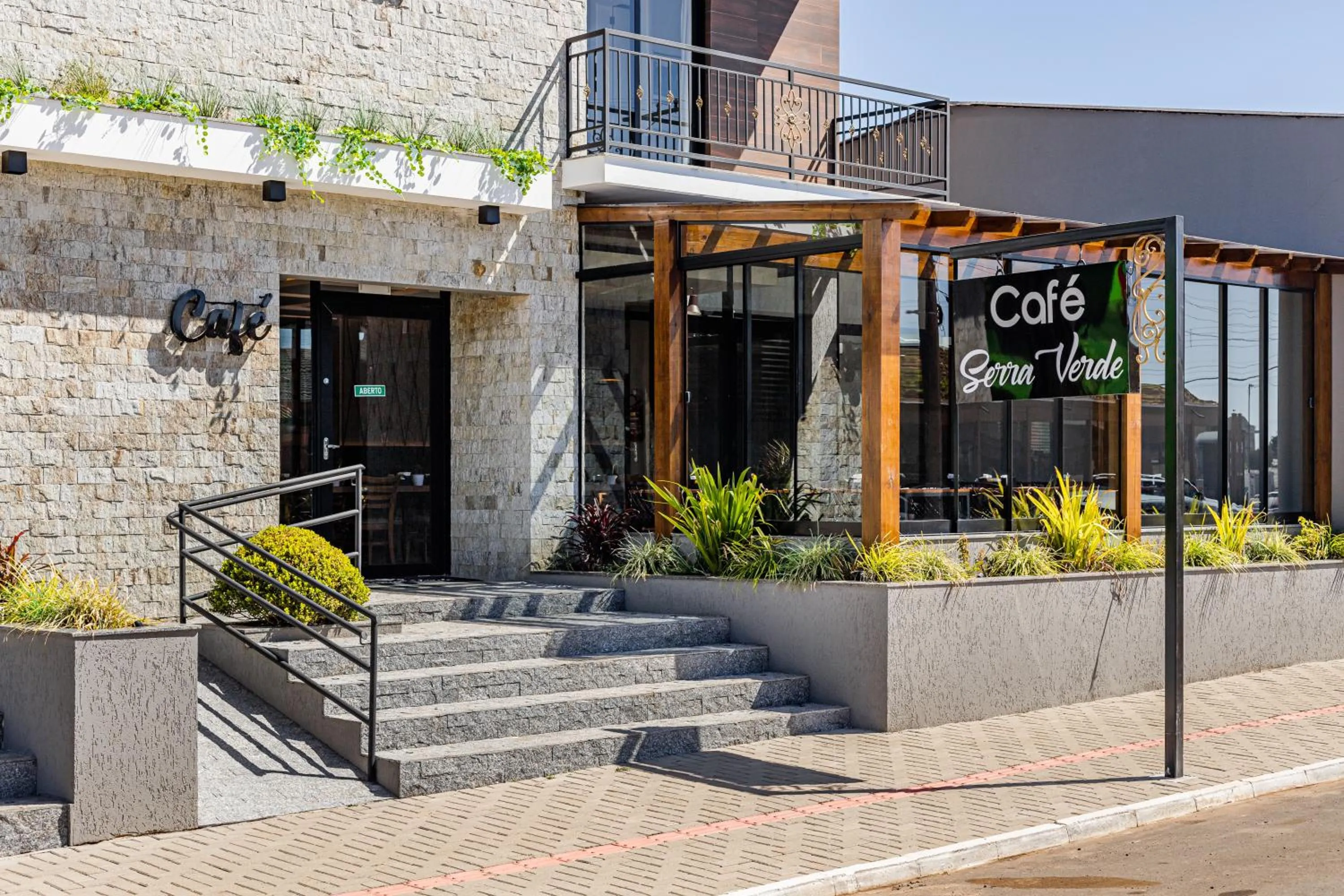 Property building in Pousada Serra Verde