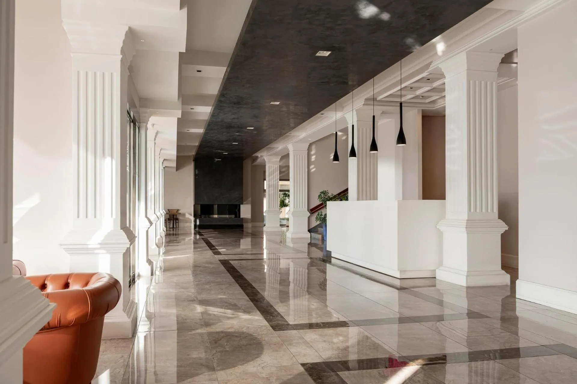 Lobby or reception in Hotel Campo Marzio