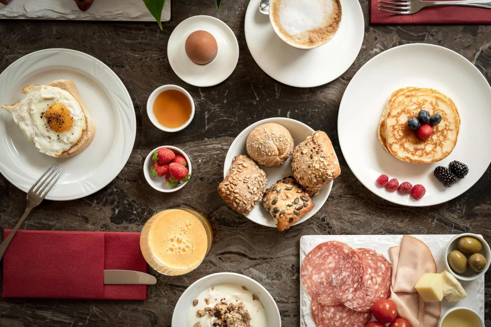 Breakfast in Hotel Campo Marzio
