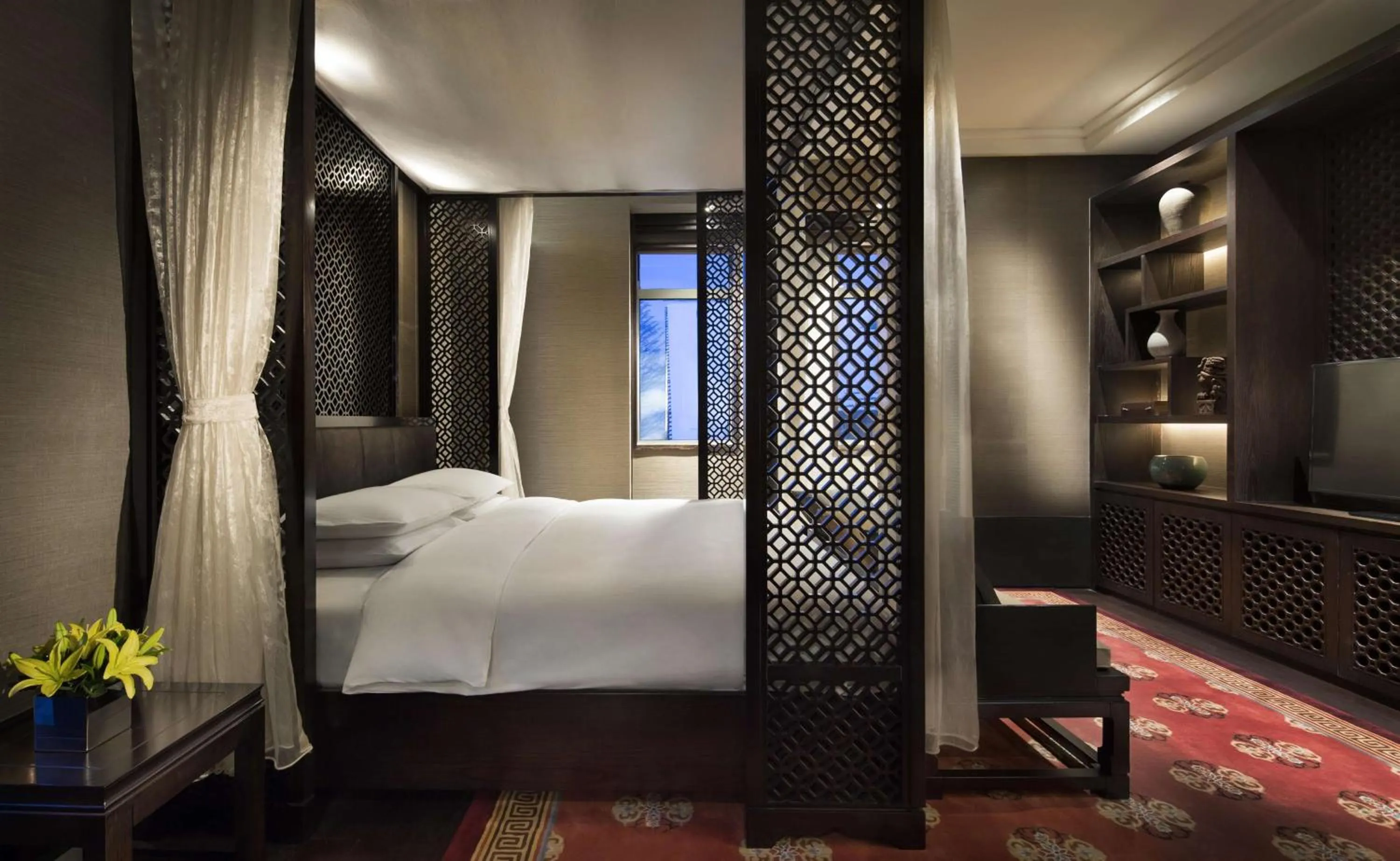 Photo of the whole room, Bed in Park Hyatt Changbaishan