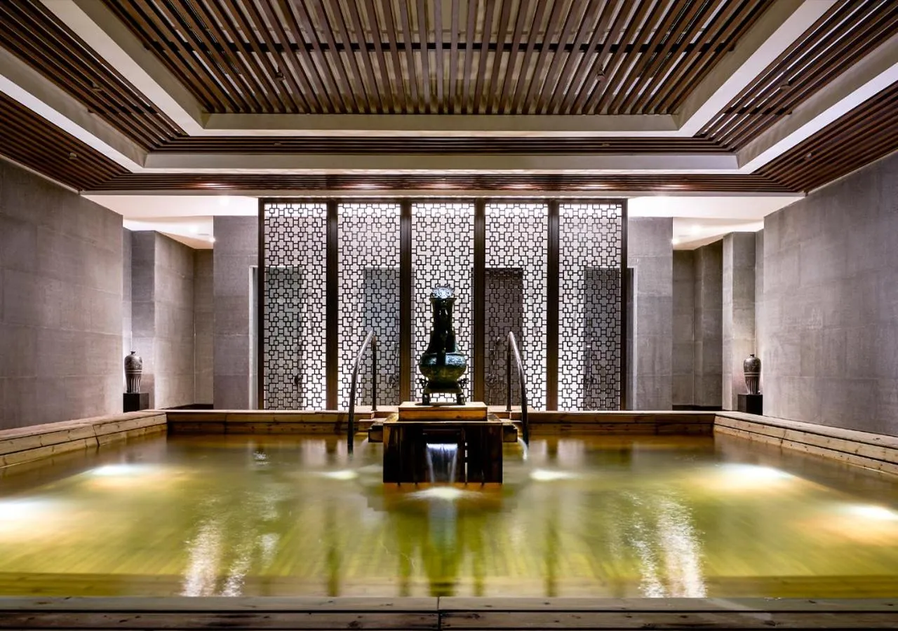 Hot Spring Bath in Park Hyatt Changbaishan