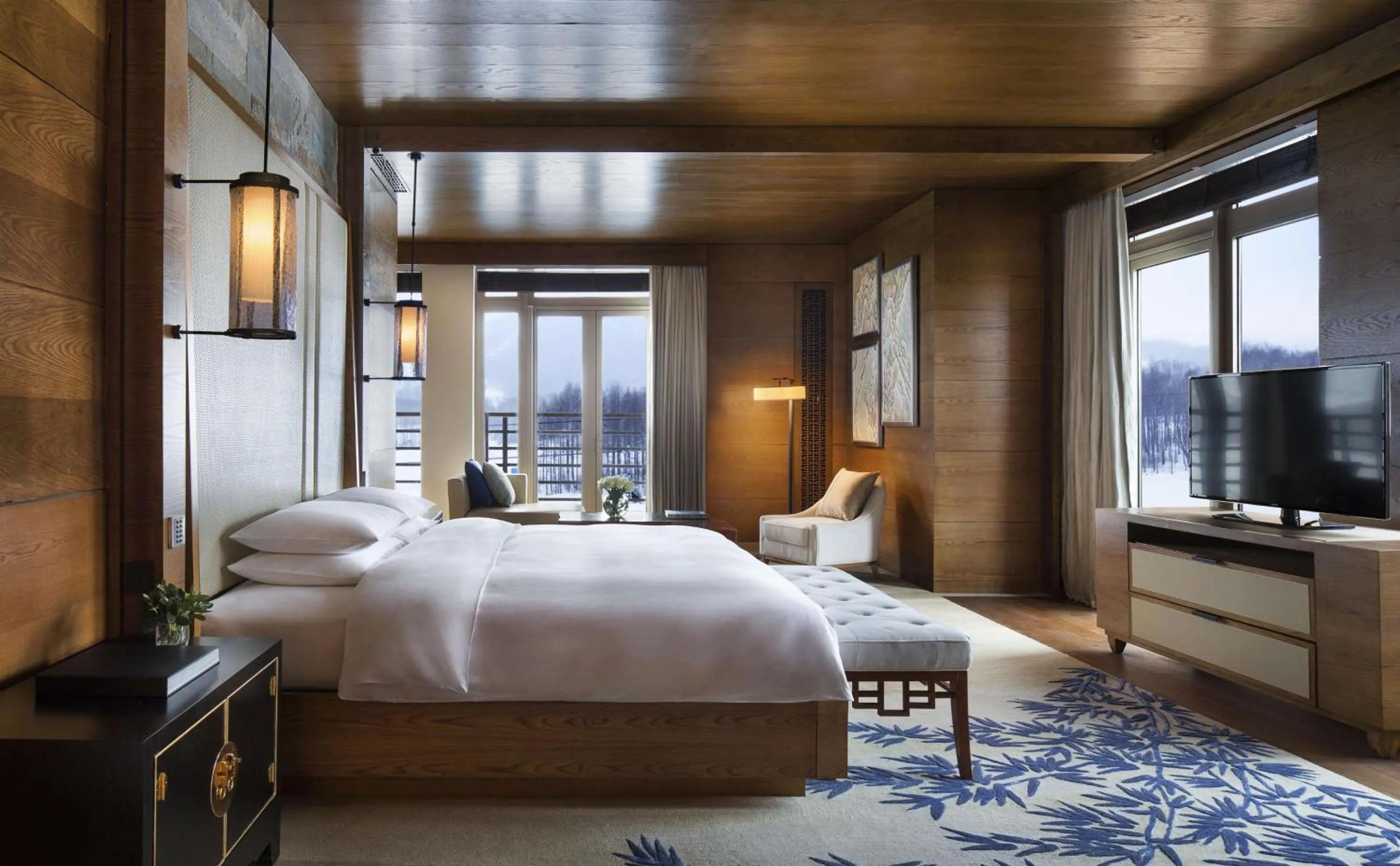 Photo of the whole room, Bed in Hyatt Regency Changbaishan