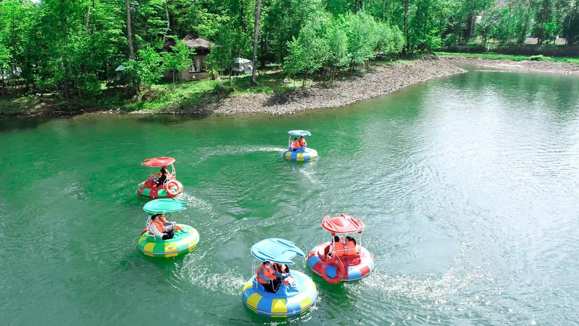 Aqua park in Hyatt Regency Changbaishan