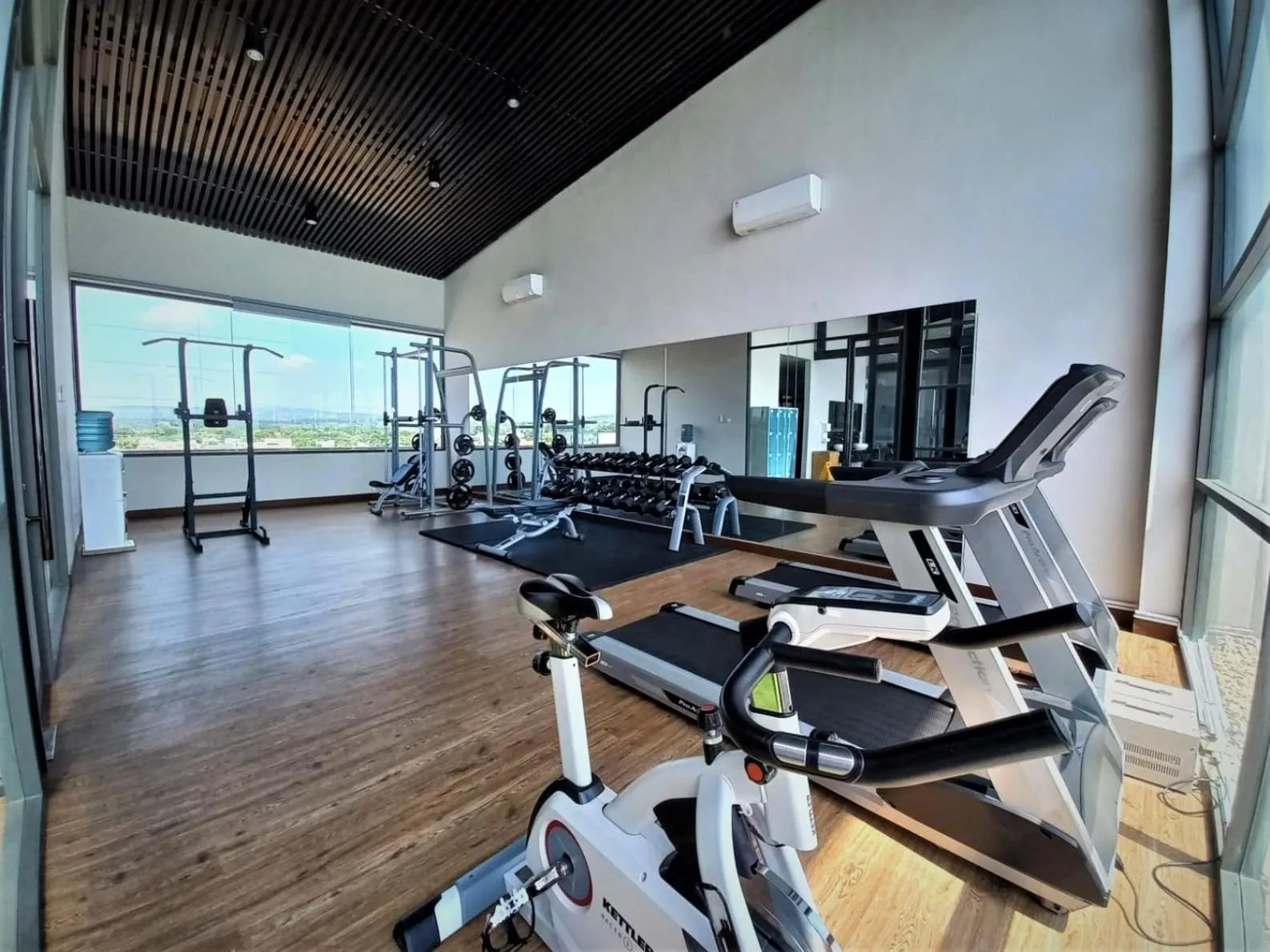Fitness centre/facilities in Front One King Hotel Tuban