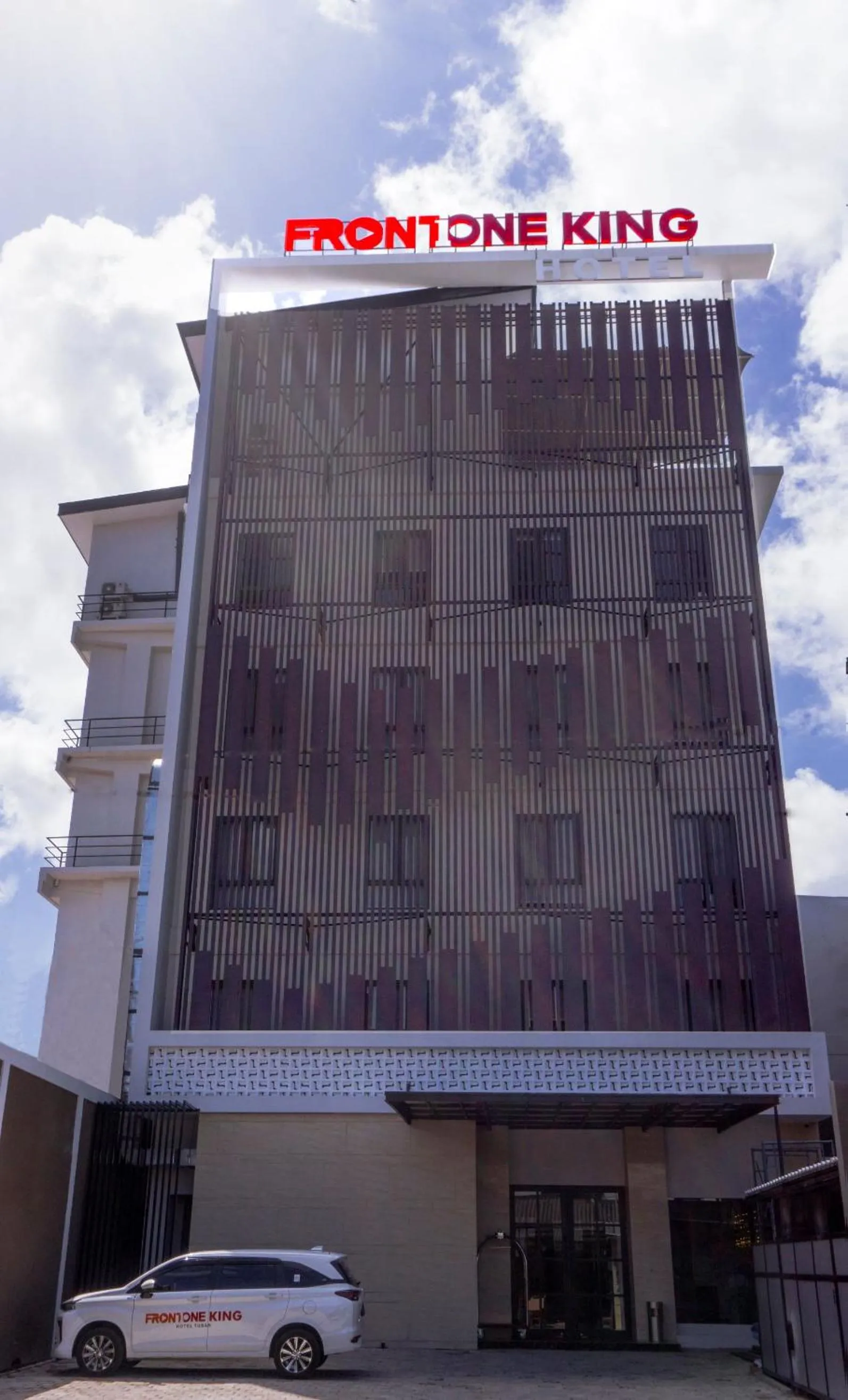 Property building in Front One King Hotel Tuban