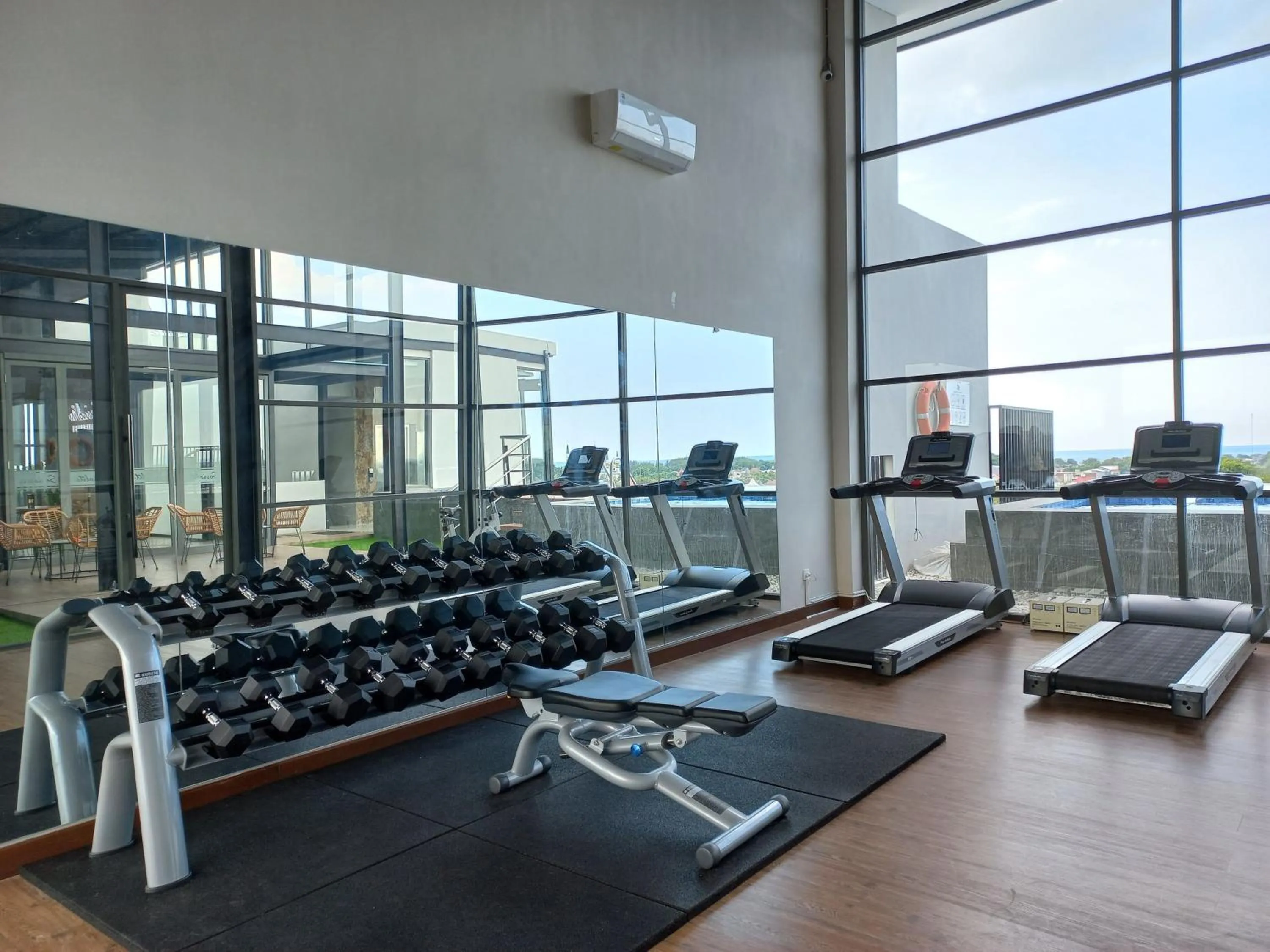 Property building in Front One King Hotel Tuban