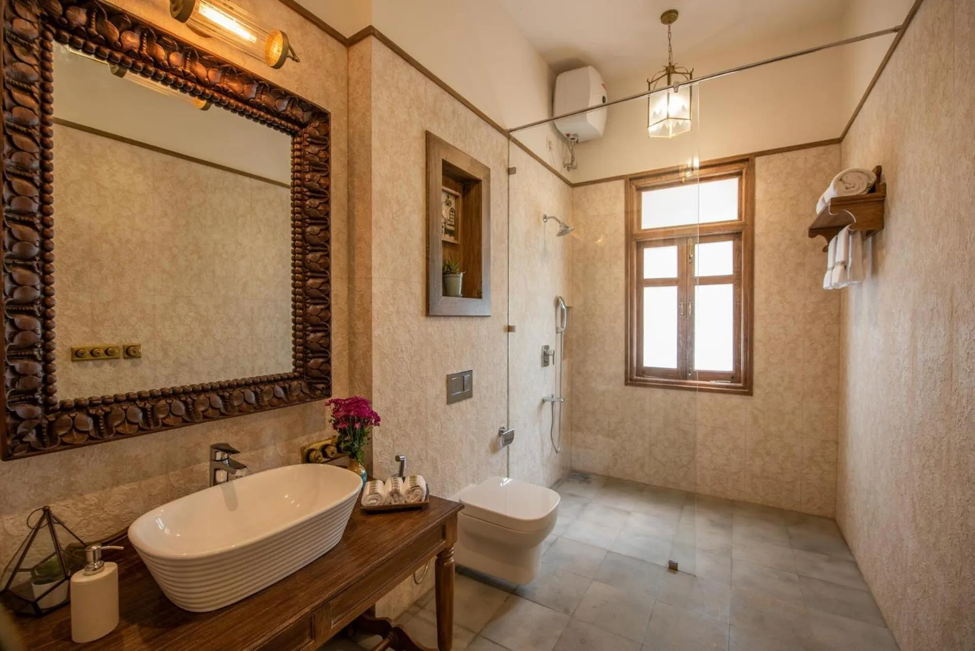 Bathroom in LohonoStays Estate de Escobar