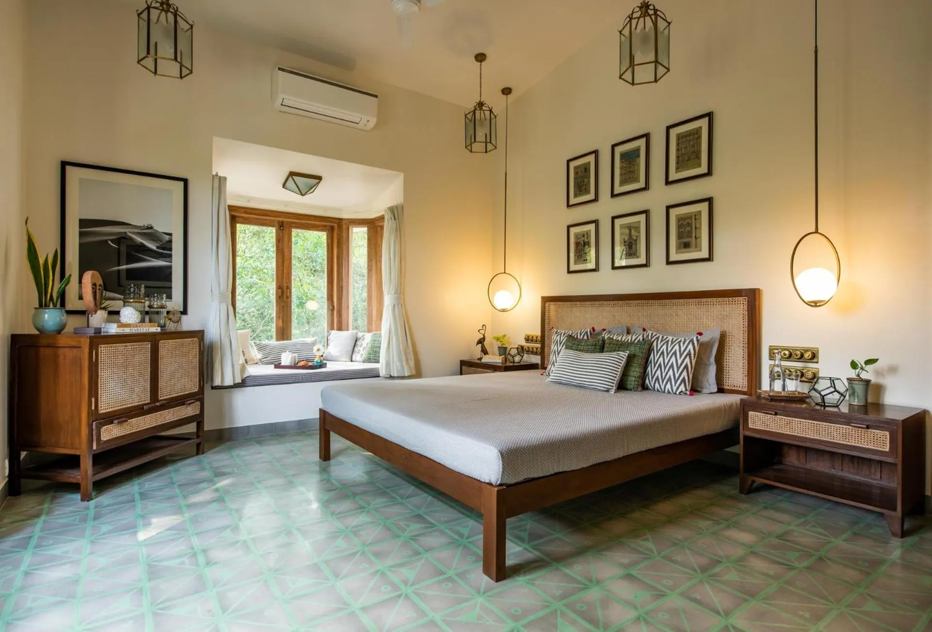 Bed in LohonoStays Estate de Escobar