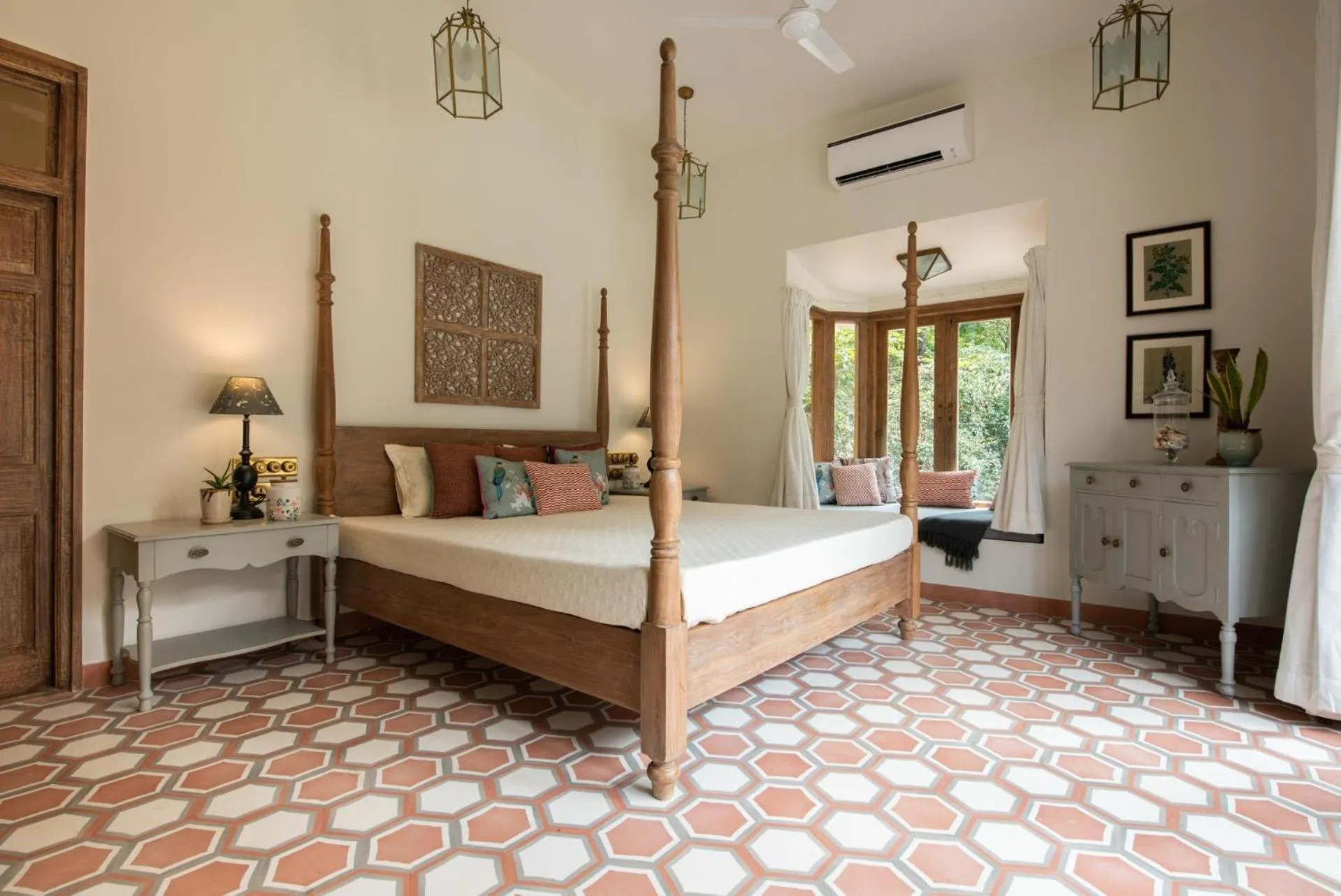 Bed in LohonoStays Estate de Escobar