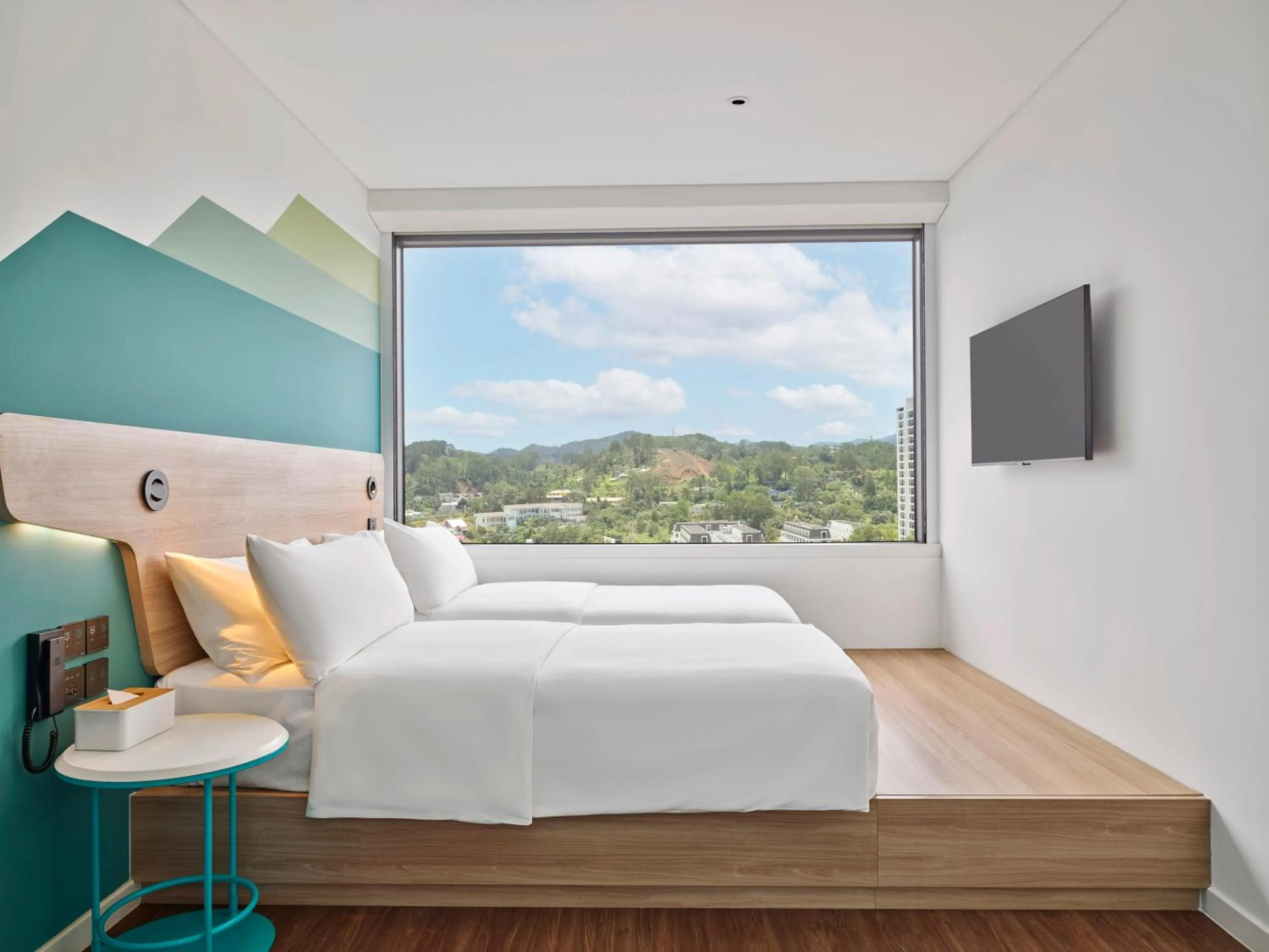 View (from property/room), Bed in Tru by Hilton Lang Son City Centre