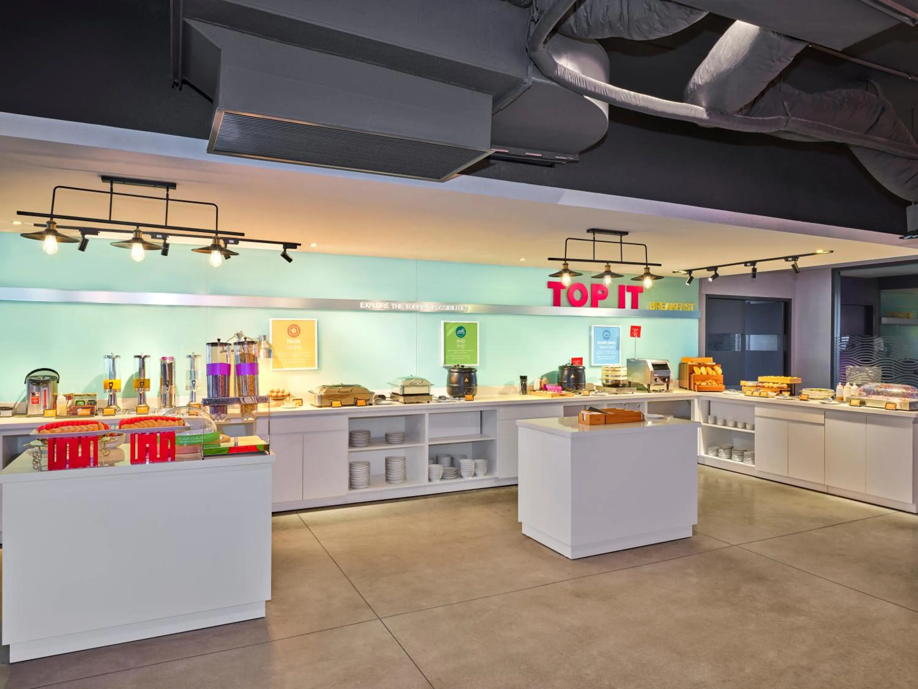 Buffet breakfast in Tru by Hilton Lang Son City Centre