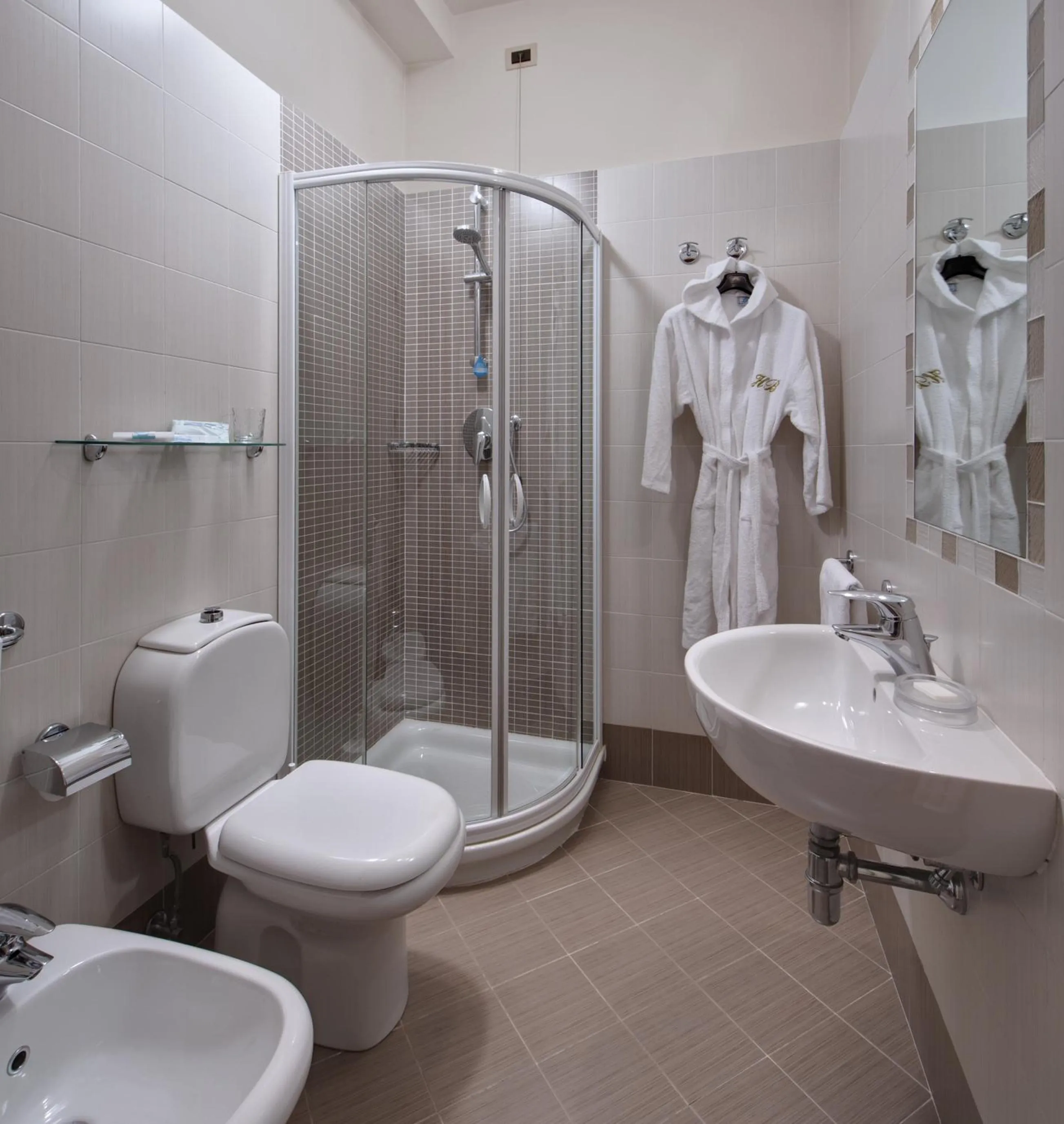 Bathroom in Hotel Terme Bologna