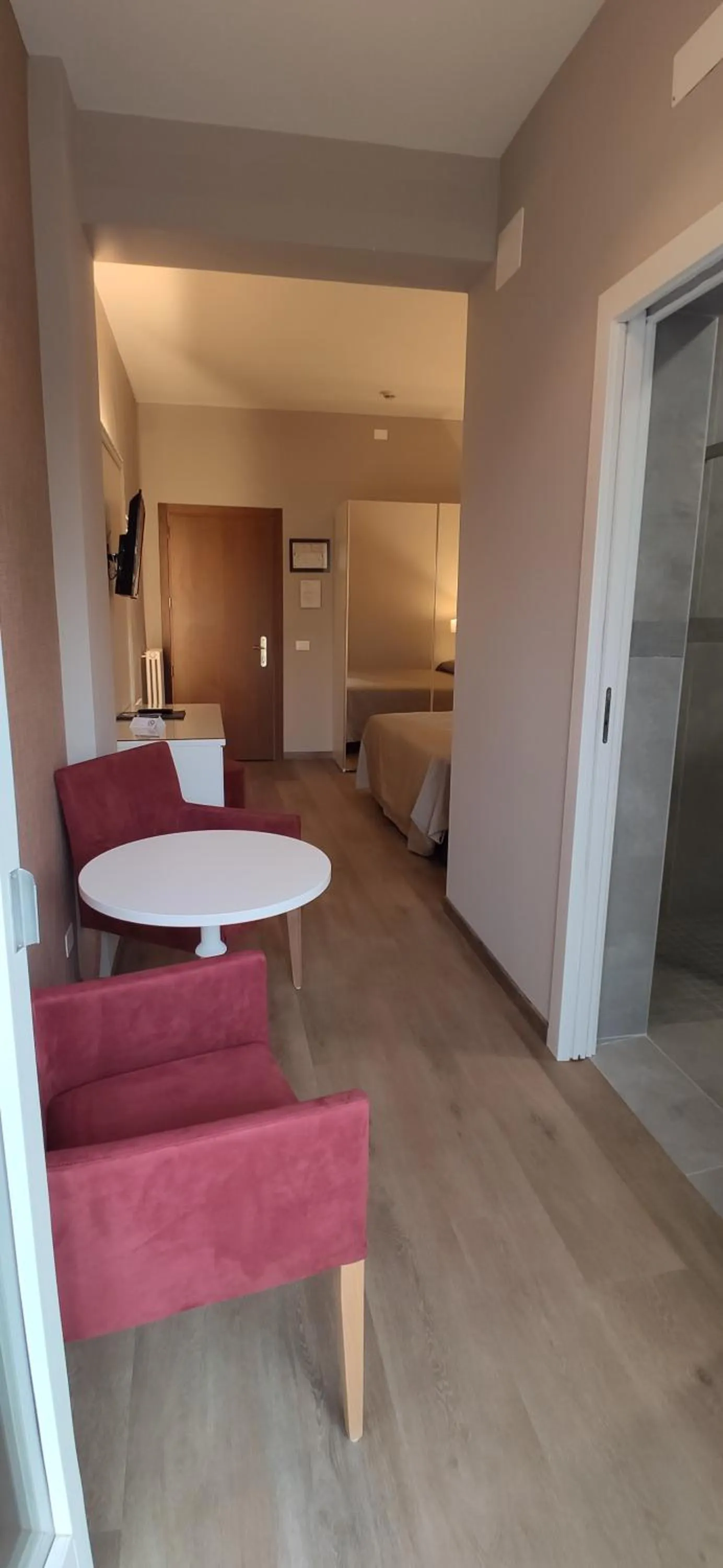 Bed in Hotel Terme Bologna