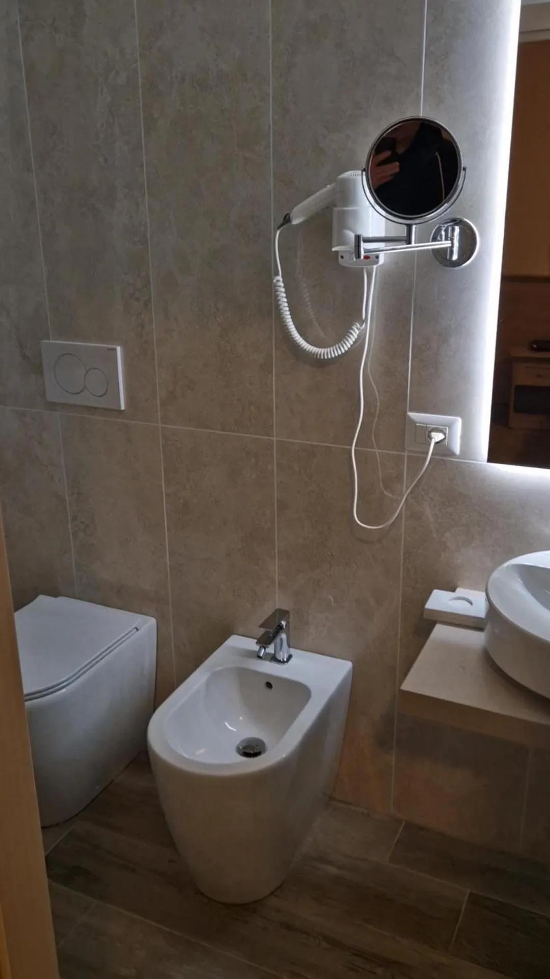 Bathroom in Hotel Trasimeno Bittarelli