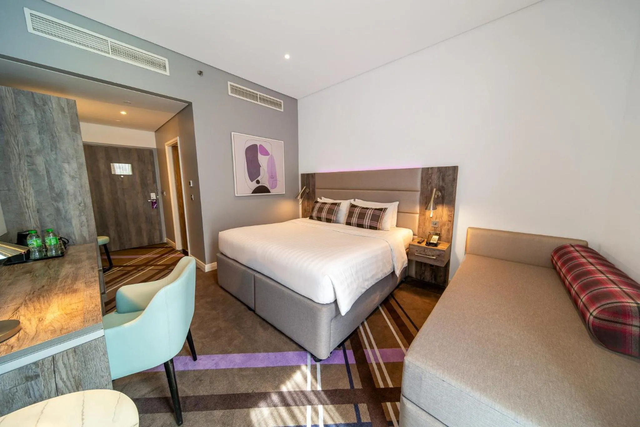 Bed in Premier Inn Dubai Barsha Heights
