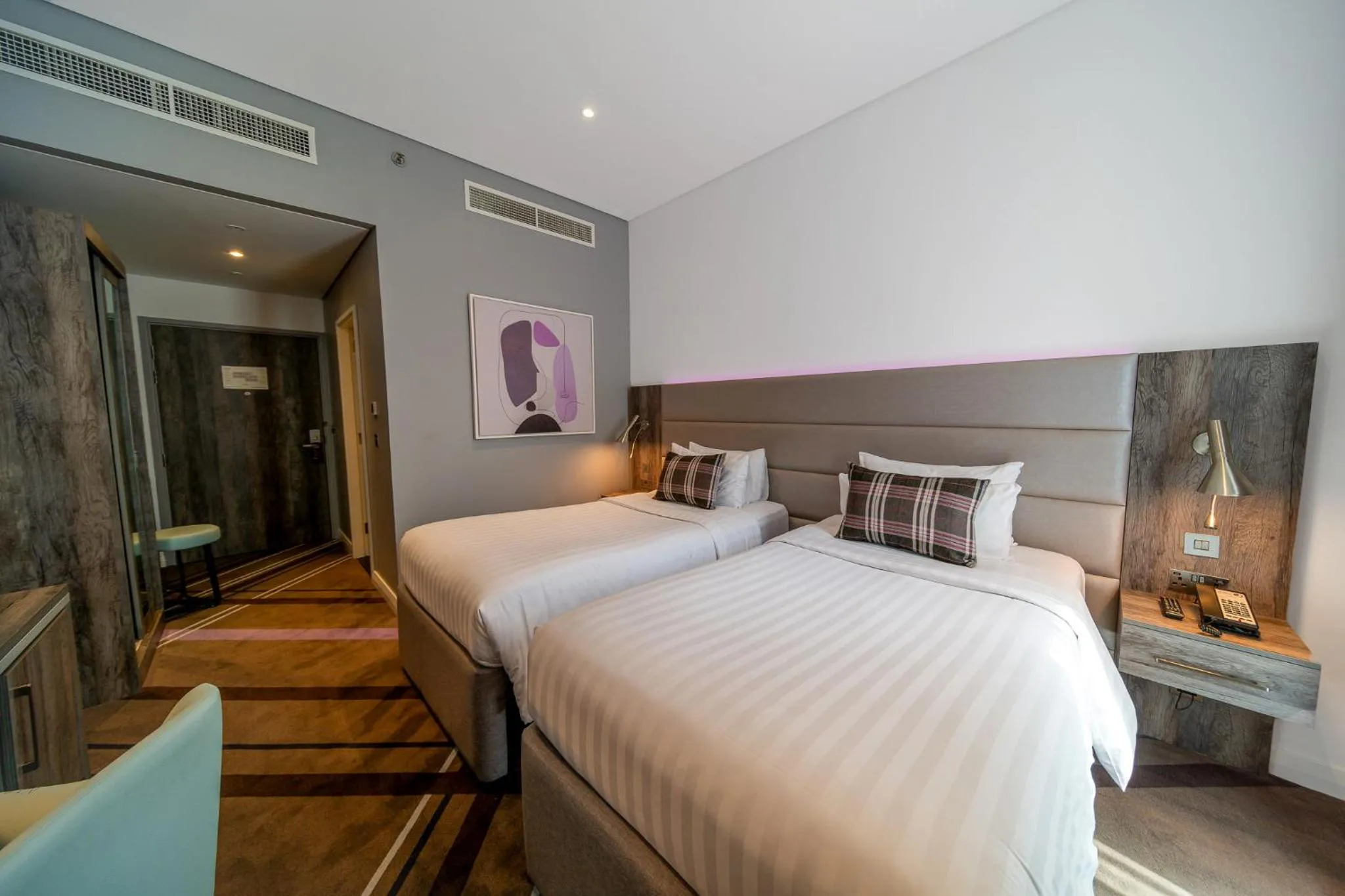 Bed in Premier Inn Dubai Barsha Heights