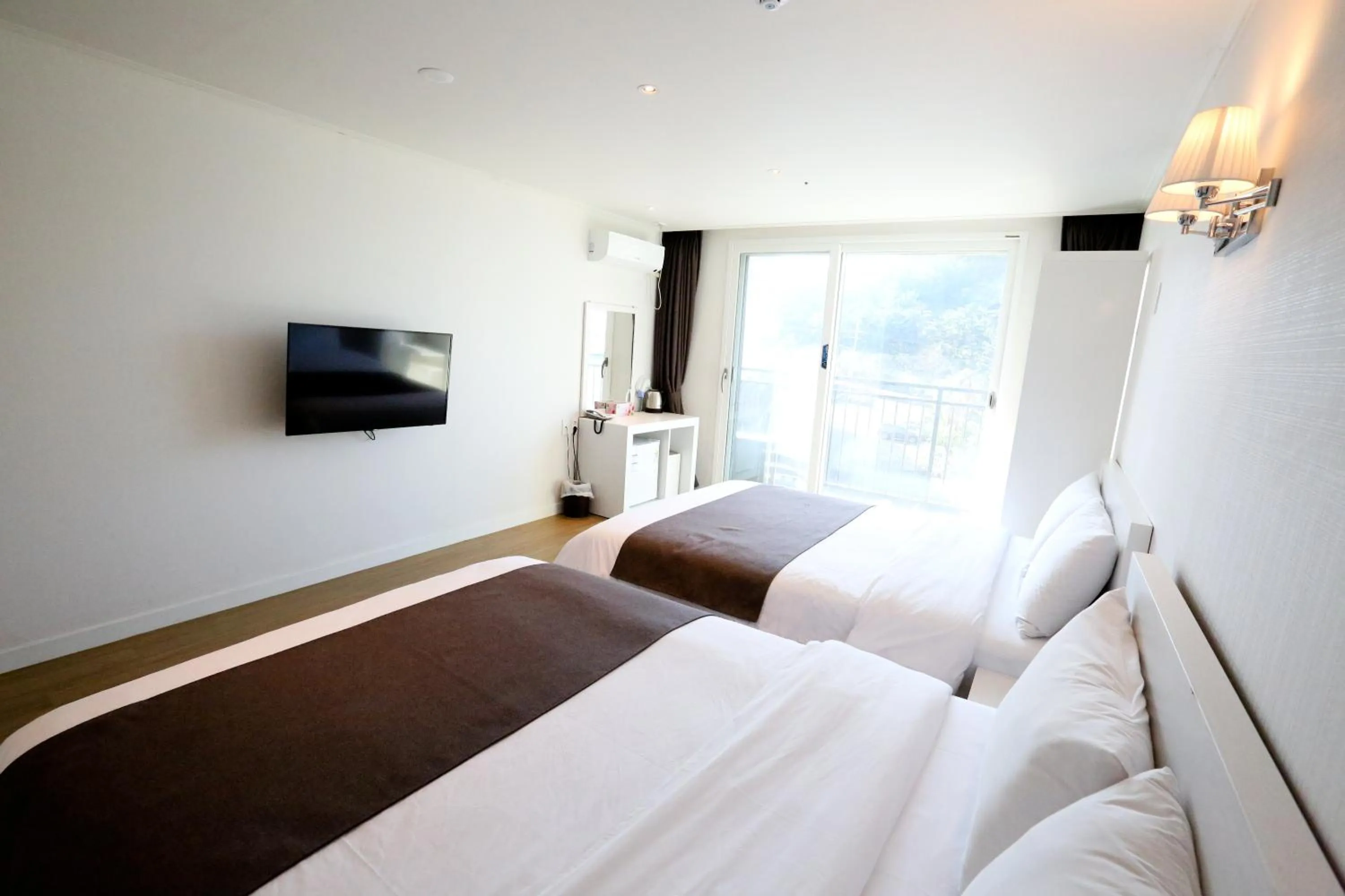 Bed in Amoureux Resort