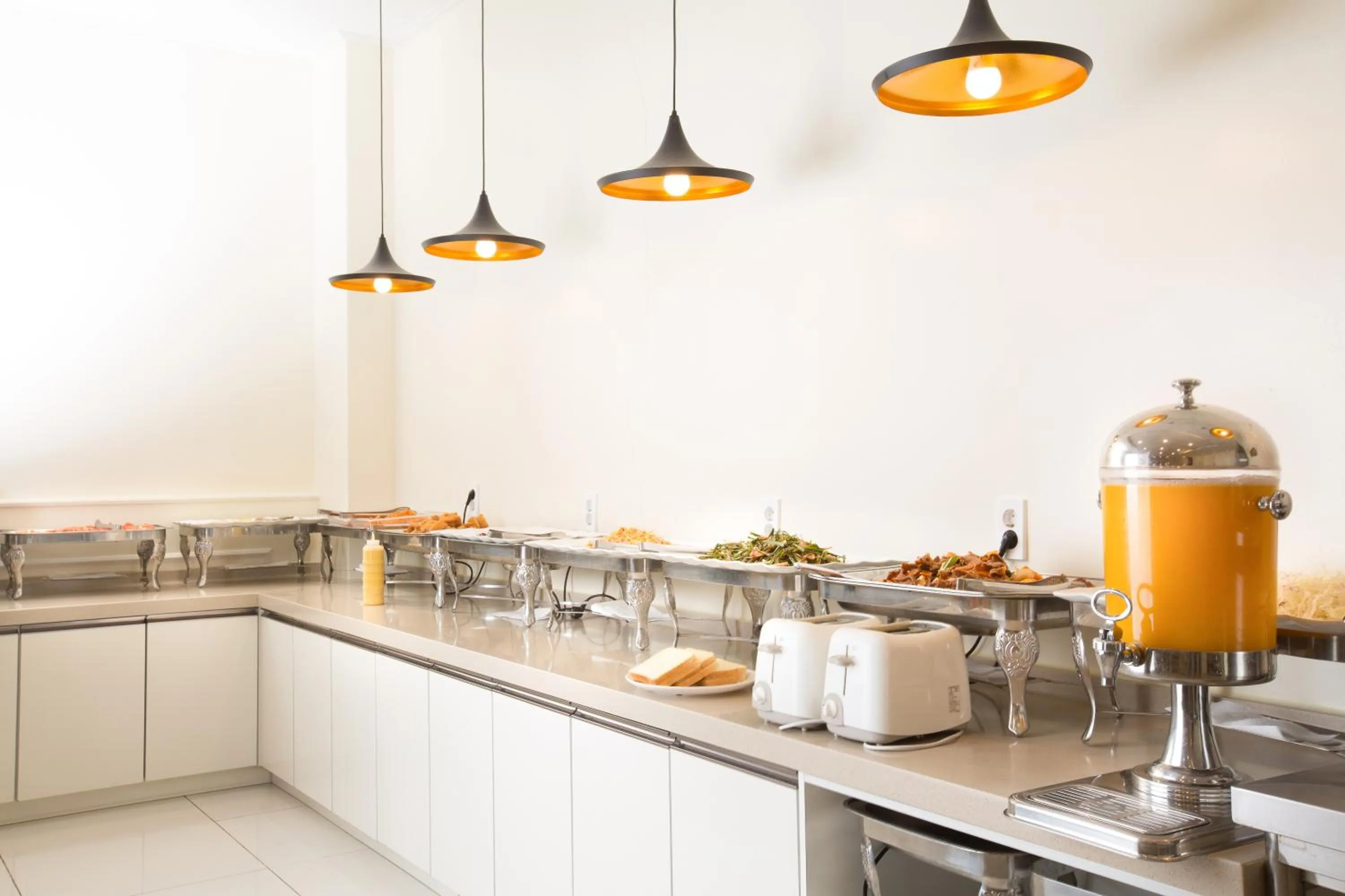 Asian breakfast in Amoureux Resort