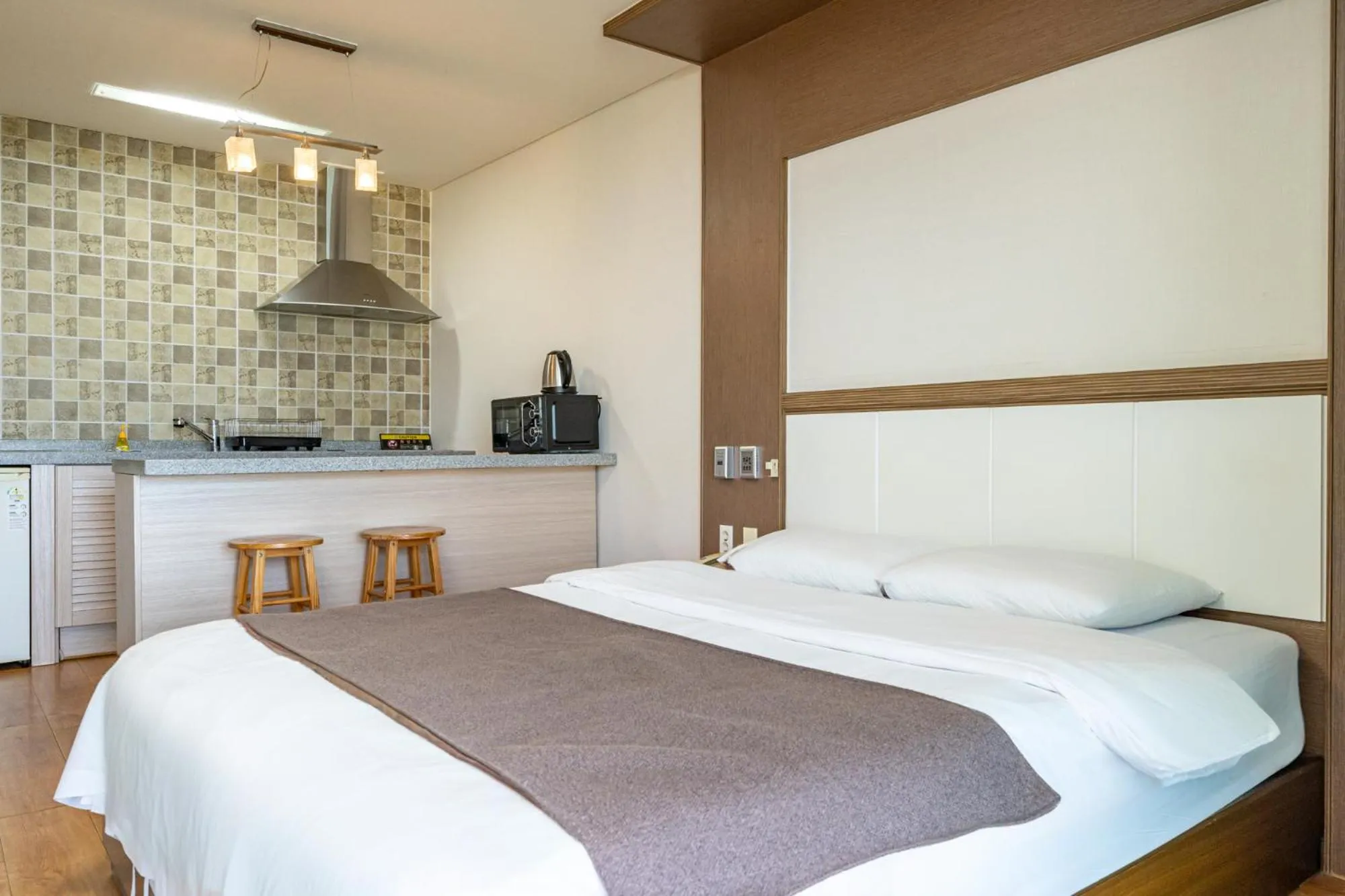 Bed in Amoureux Resort