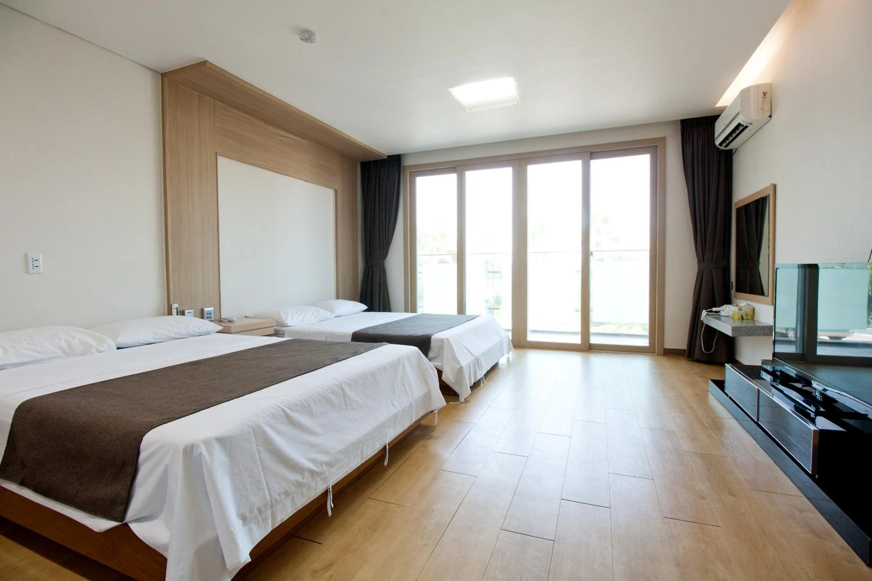 Bed in Amoureux Resort