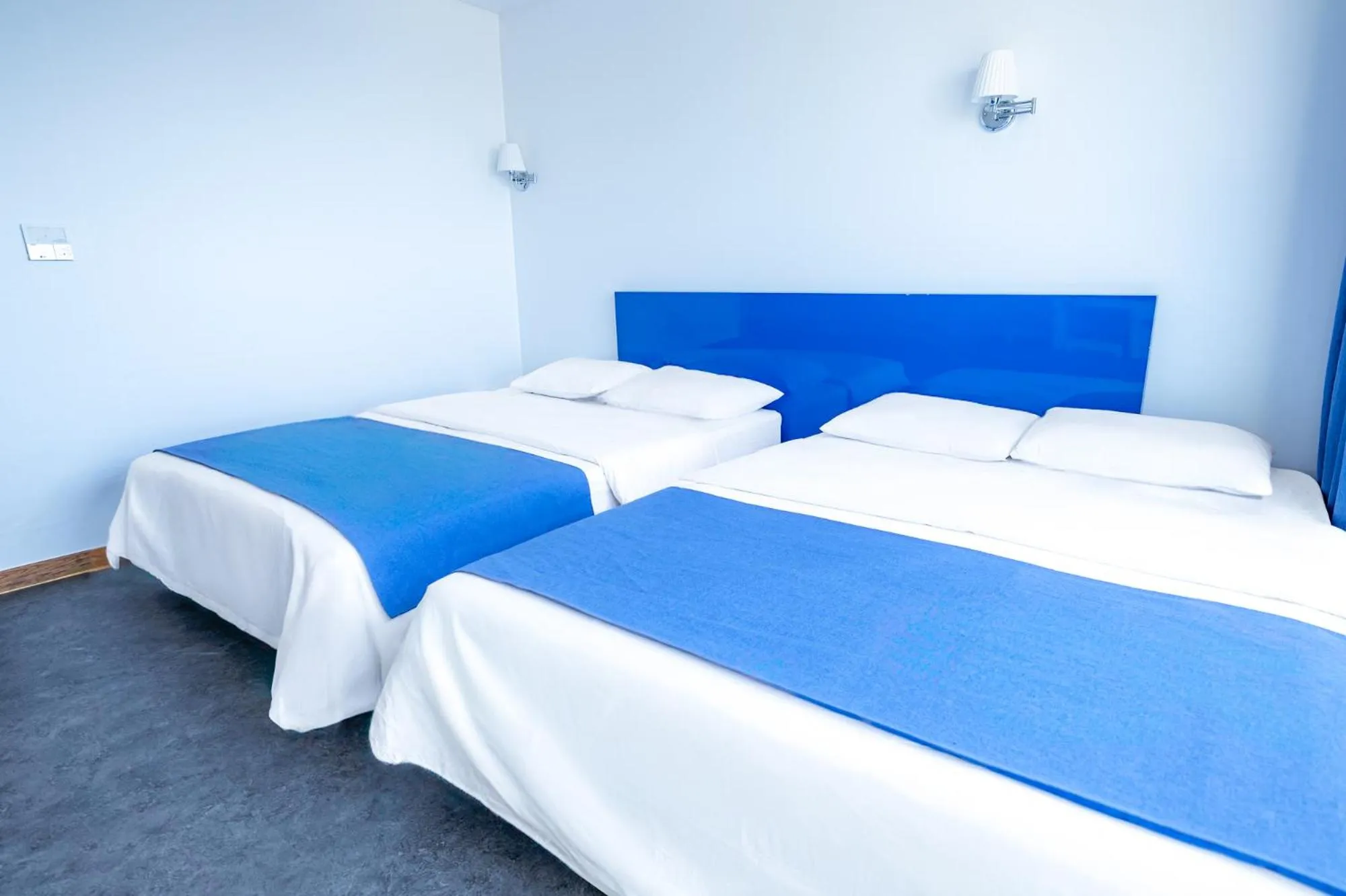 Bed in Amoureux Resort