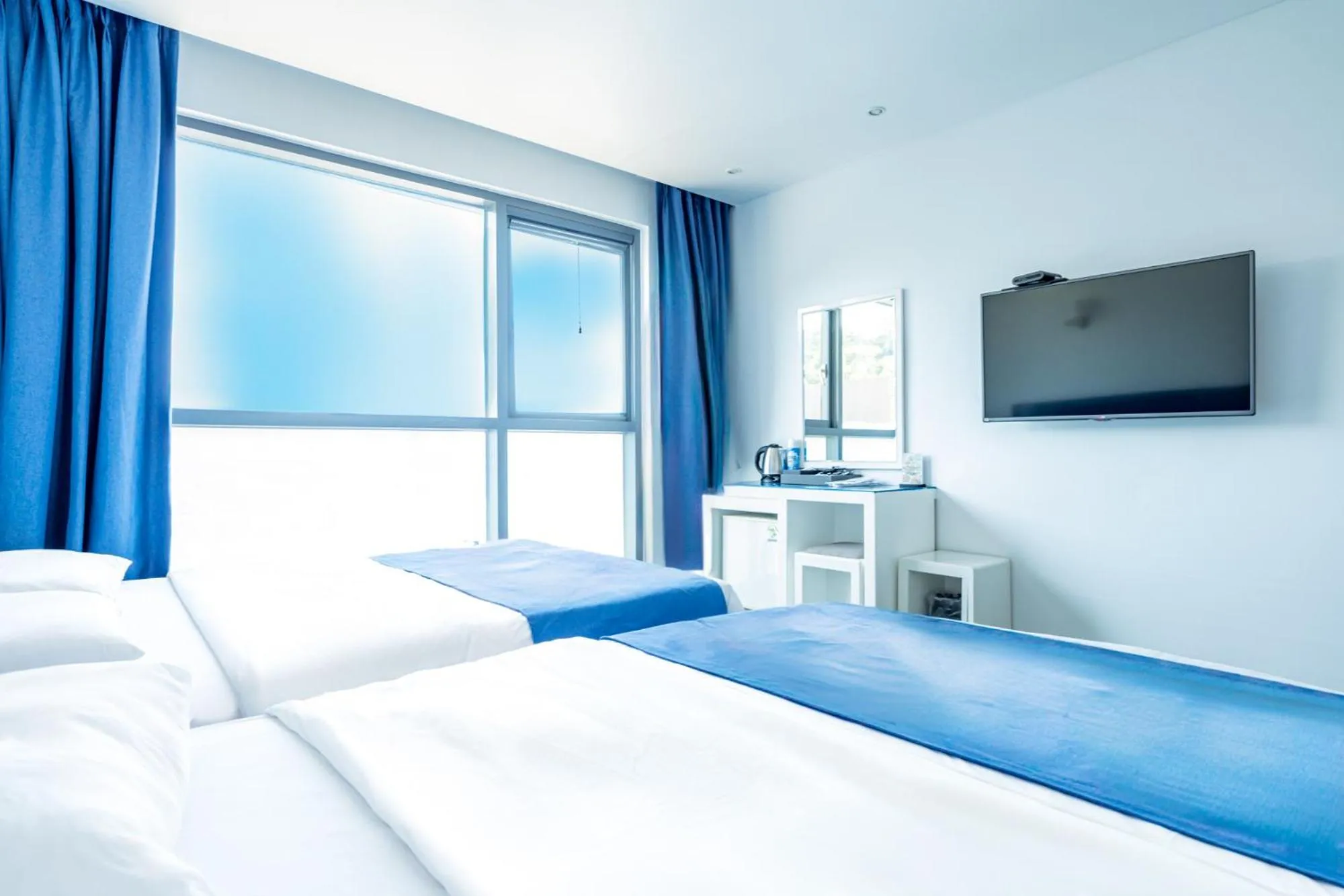 Bed in Amoureux Resort