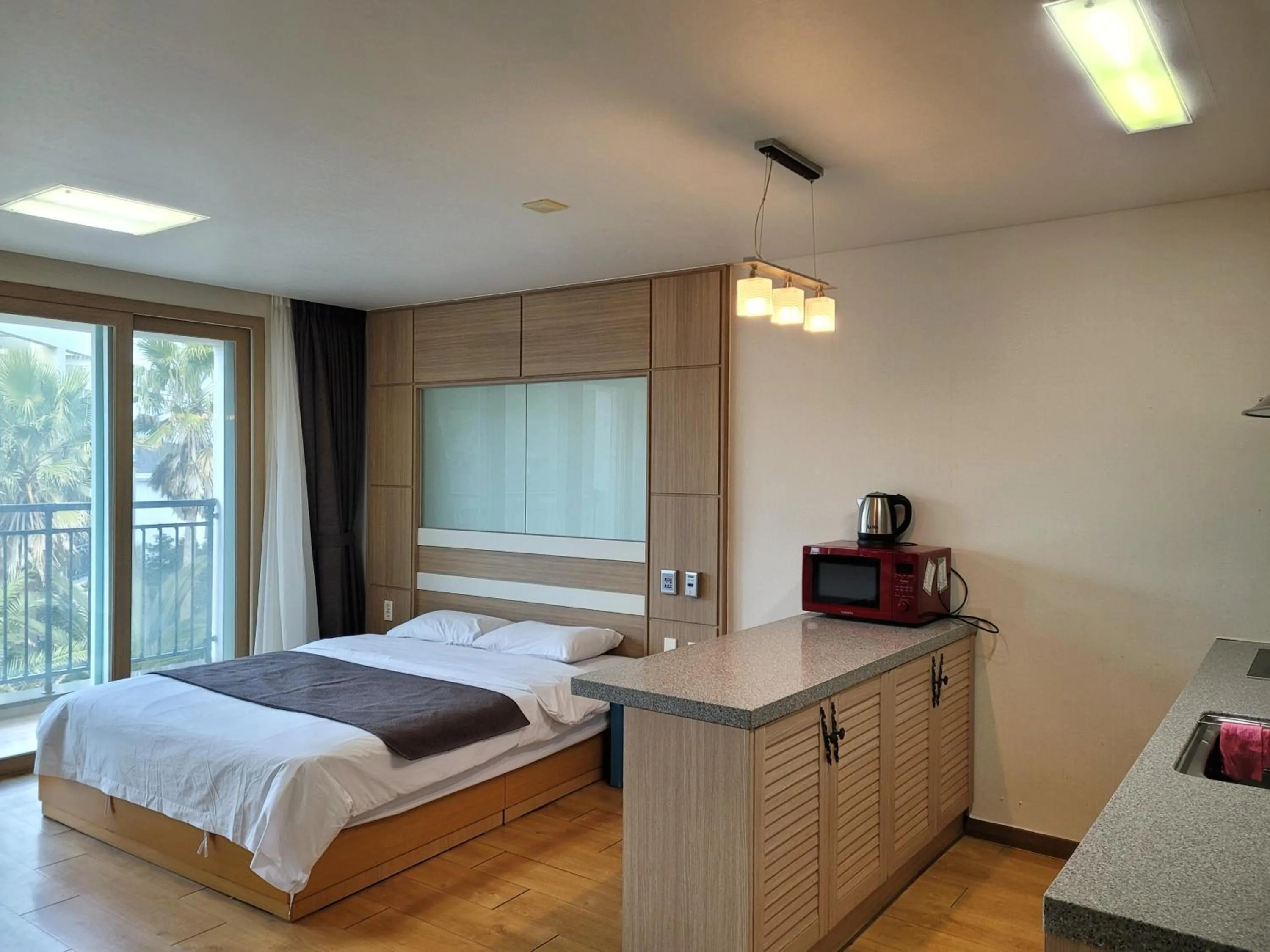 Bed in Amoureux Resort