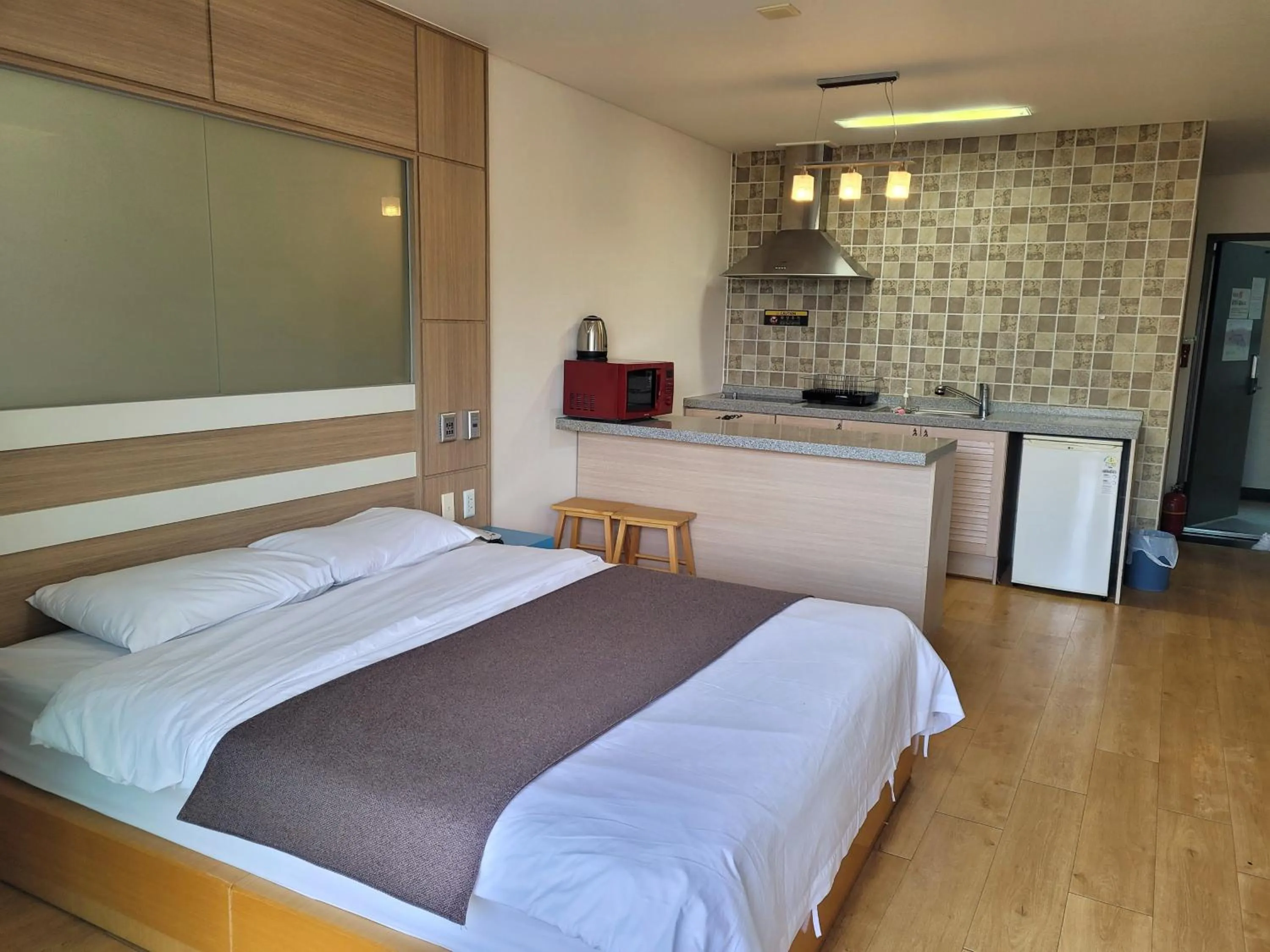 Bed in Amoureux Resort