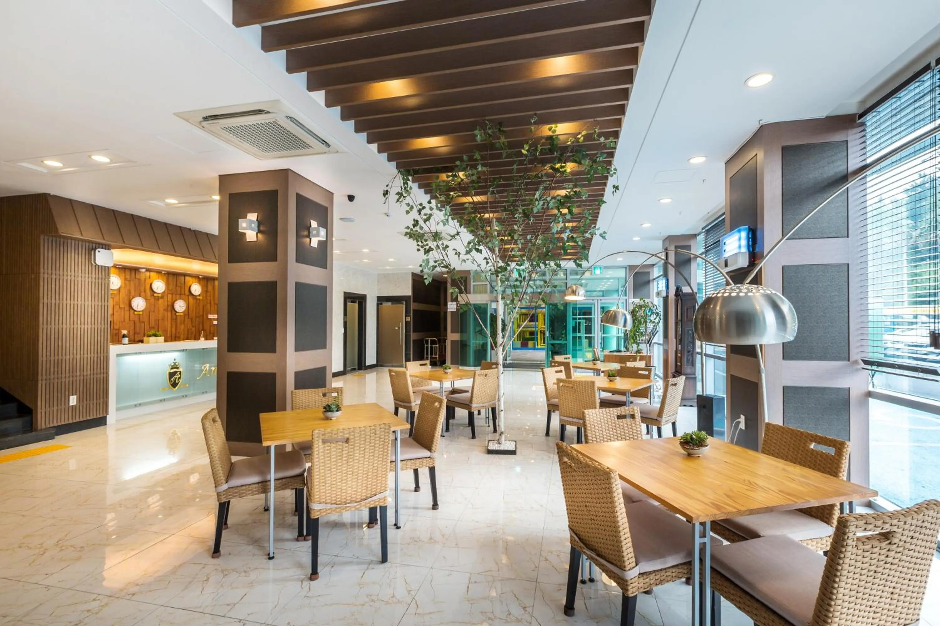 Lobby or reception in Amoureux Resort