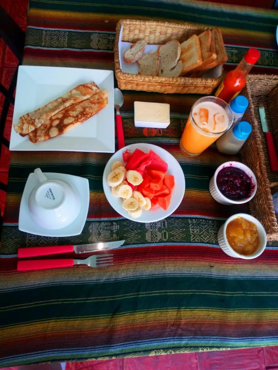 Breakfast in Casa Relax Hotel