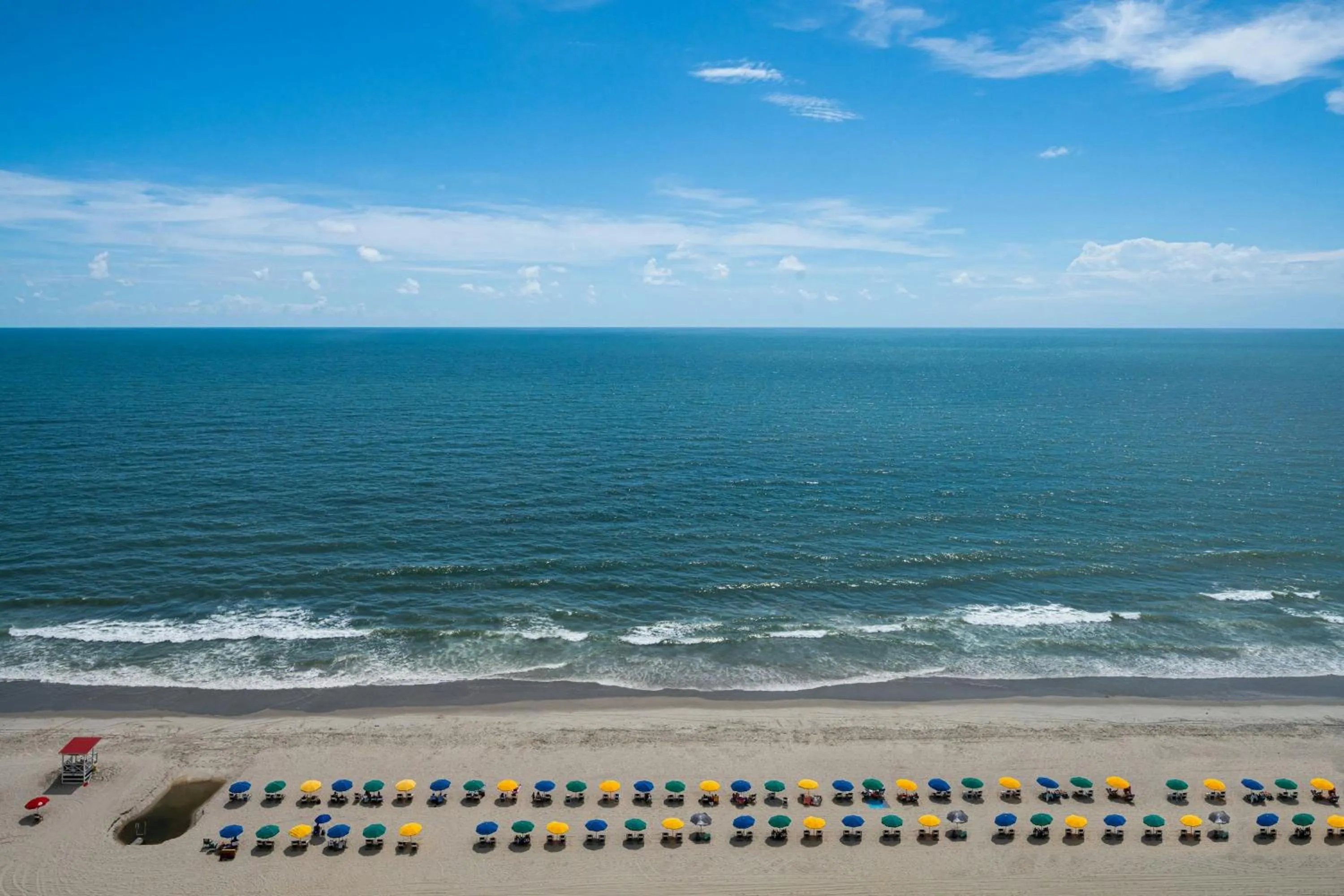 Beach in Courtyard by Marriott Myrtle Beach Oceanfront