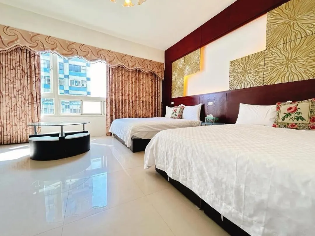 Bed in 花蓮洄瀾雅舍民宿-近火車站