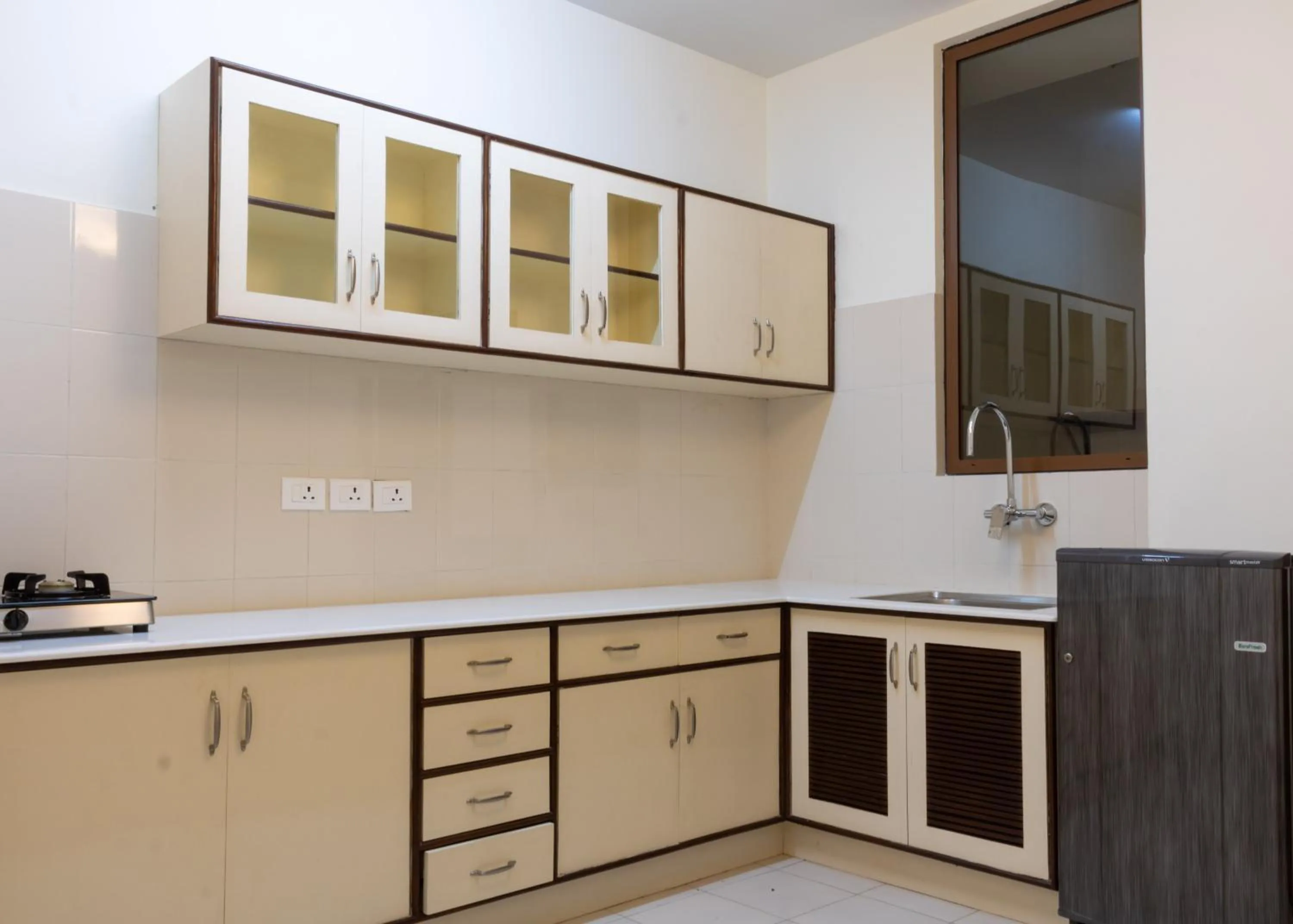 Kitchen or kitchenette in ROKPA Guest House