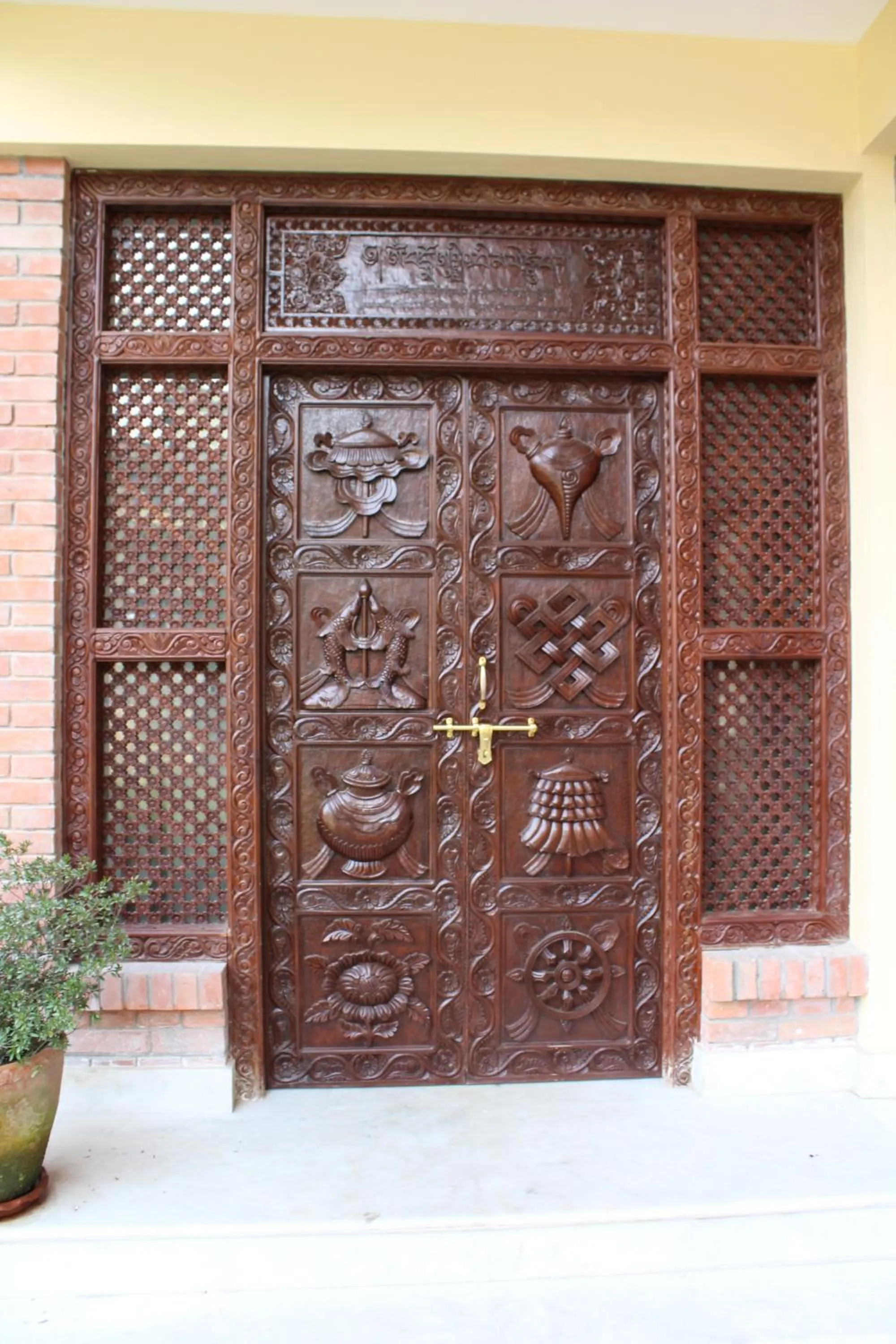 Facade/entrance in ROKPA Guest House