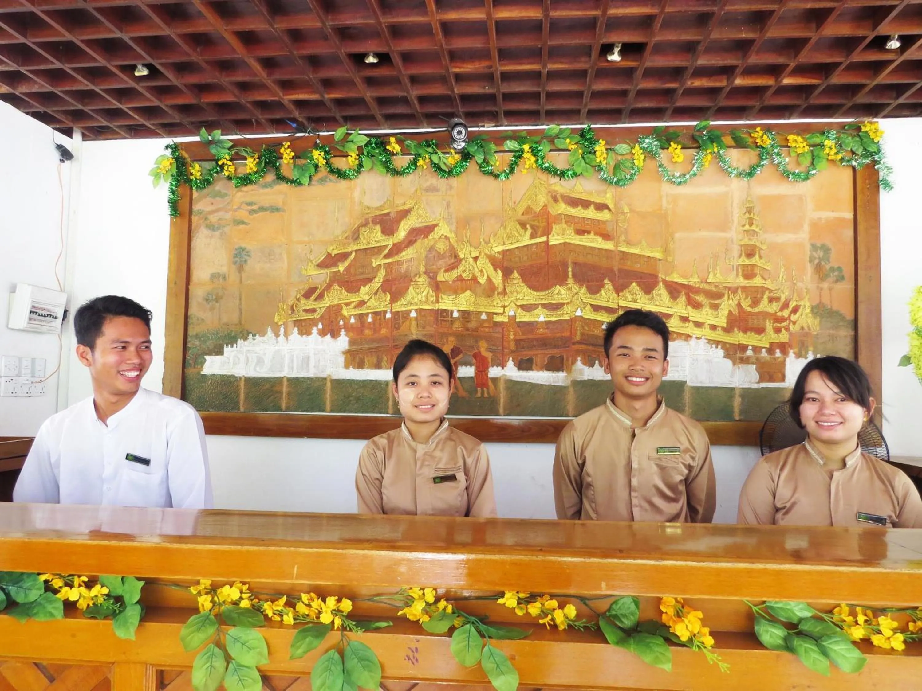 Staff in Emerald Sea Resort