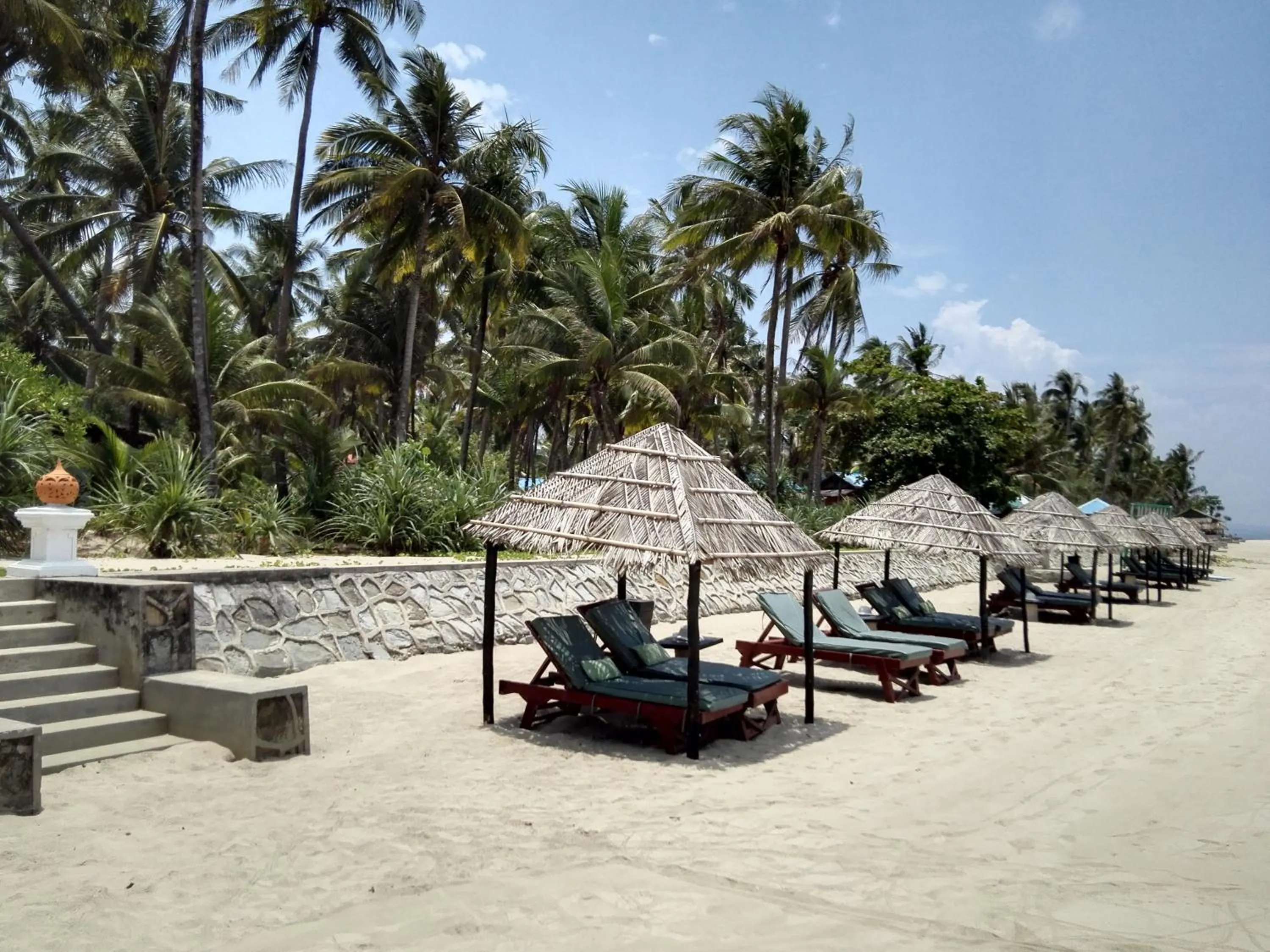 Beach in Emerald Sea Resort