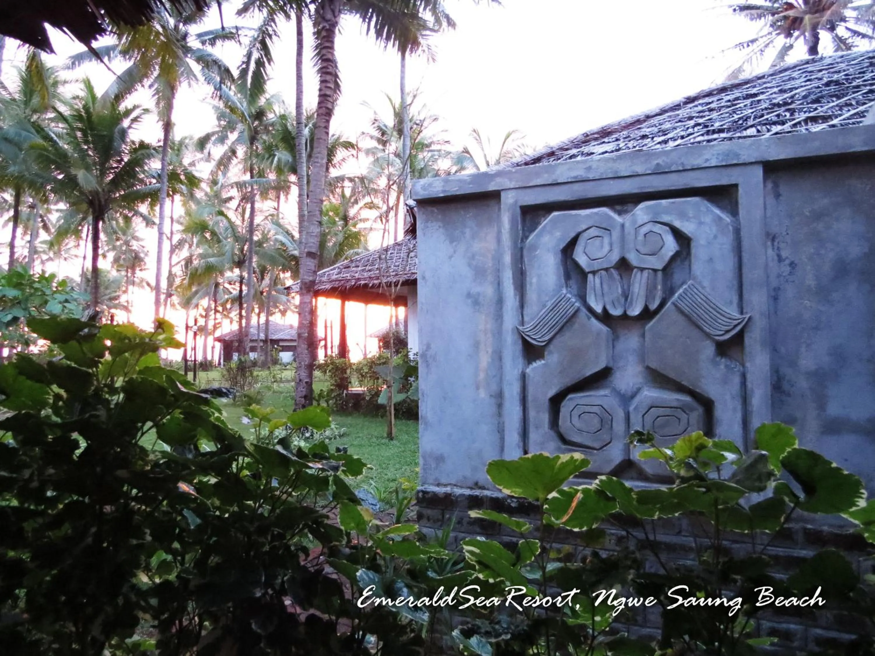 Garden in Emerald Sea Resort