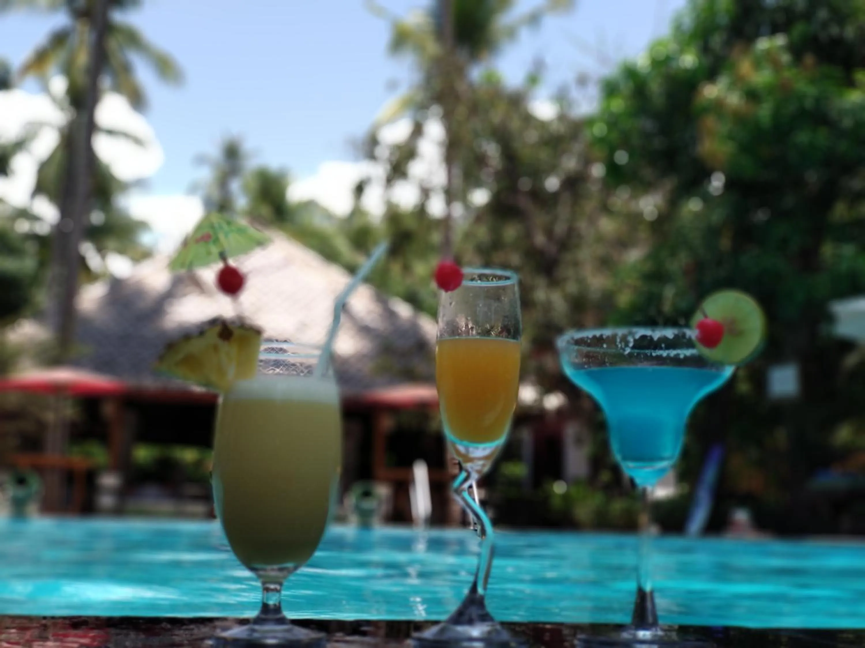 Alcoholic drinks in Emerald Sea Resort