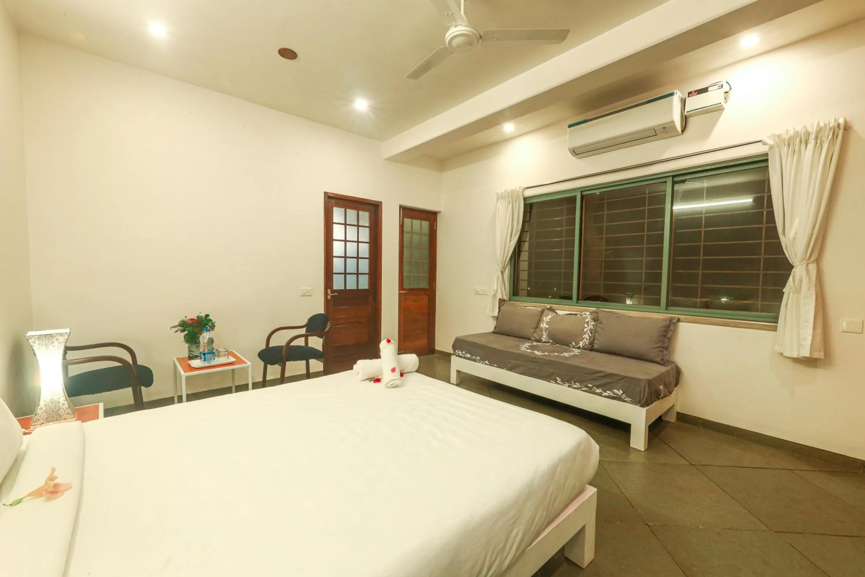 Bed in The Canopy Guest House