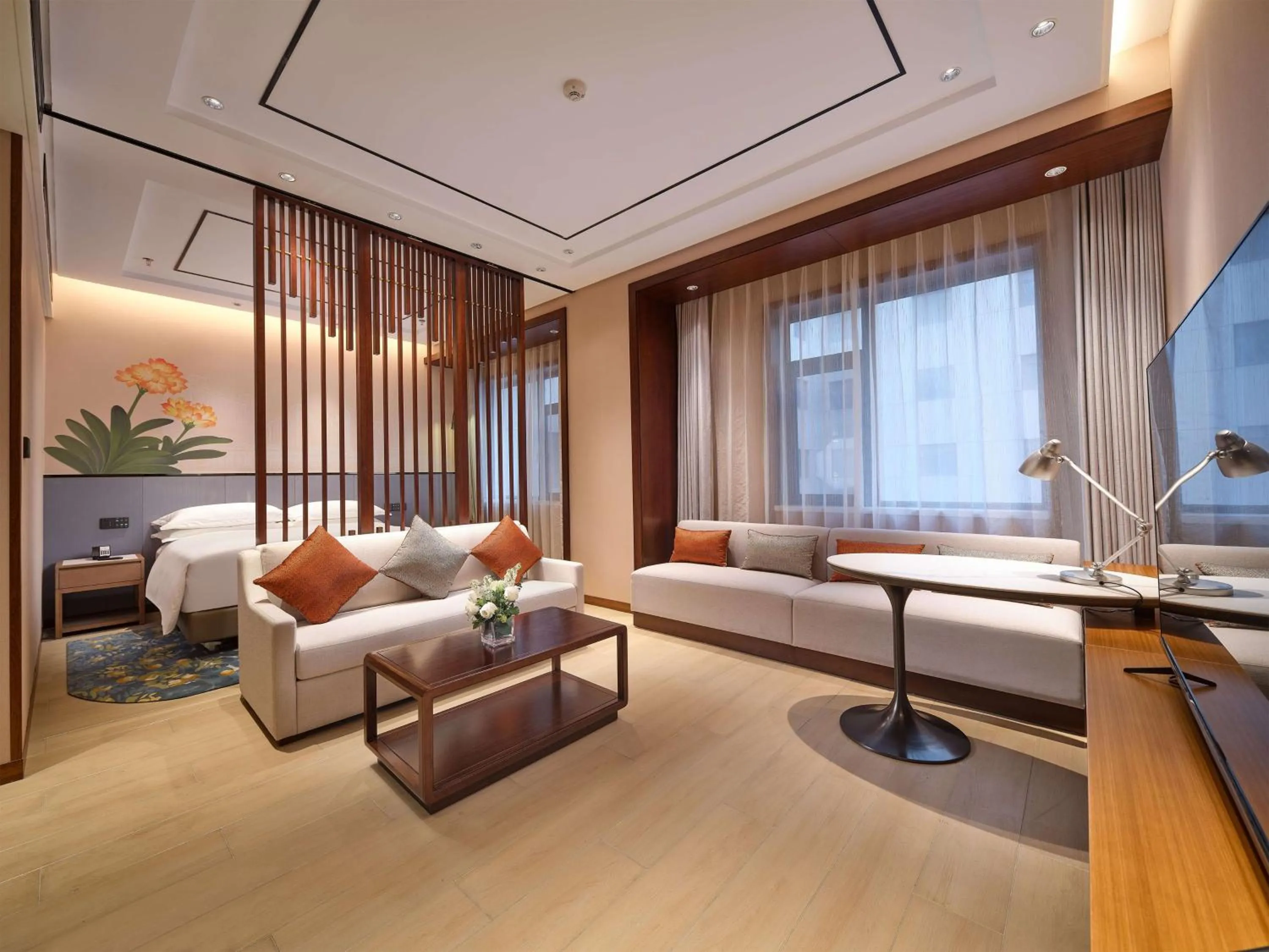 Living room in Hilton Garden Inn Anshan