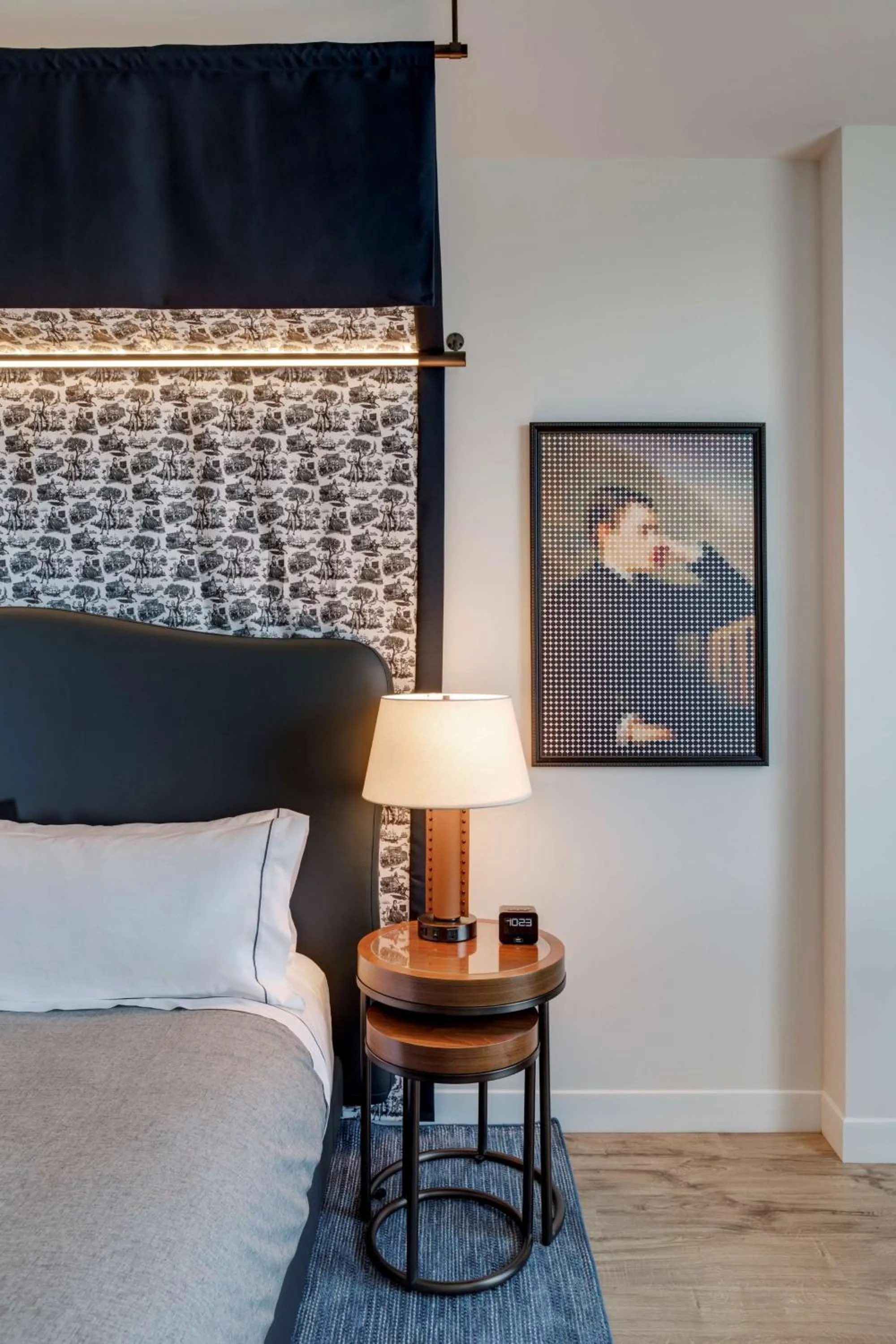 Bed in Canopy By Hilton Boston Downtown