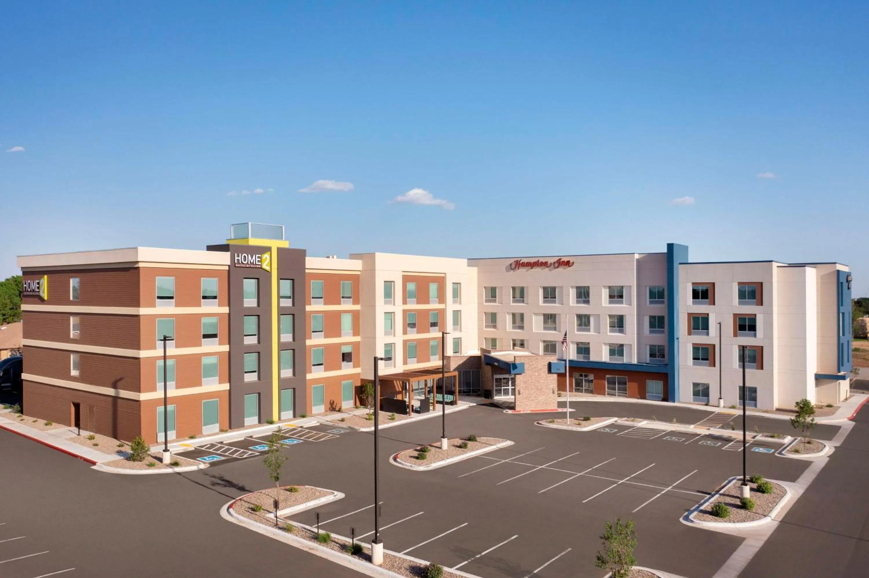 Property building in Home2 Suites By Hilton Clovis
