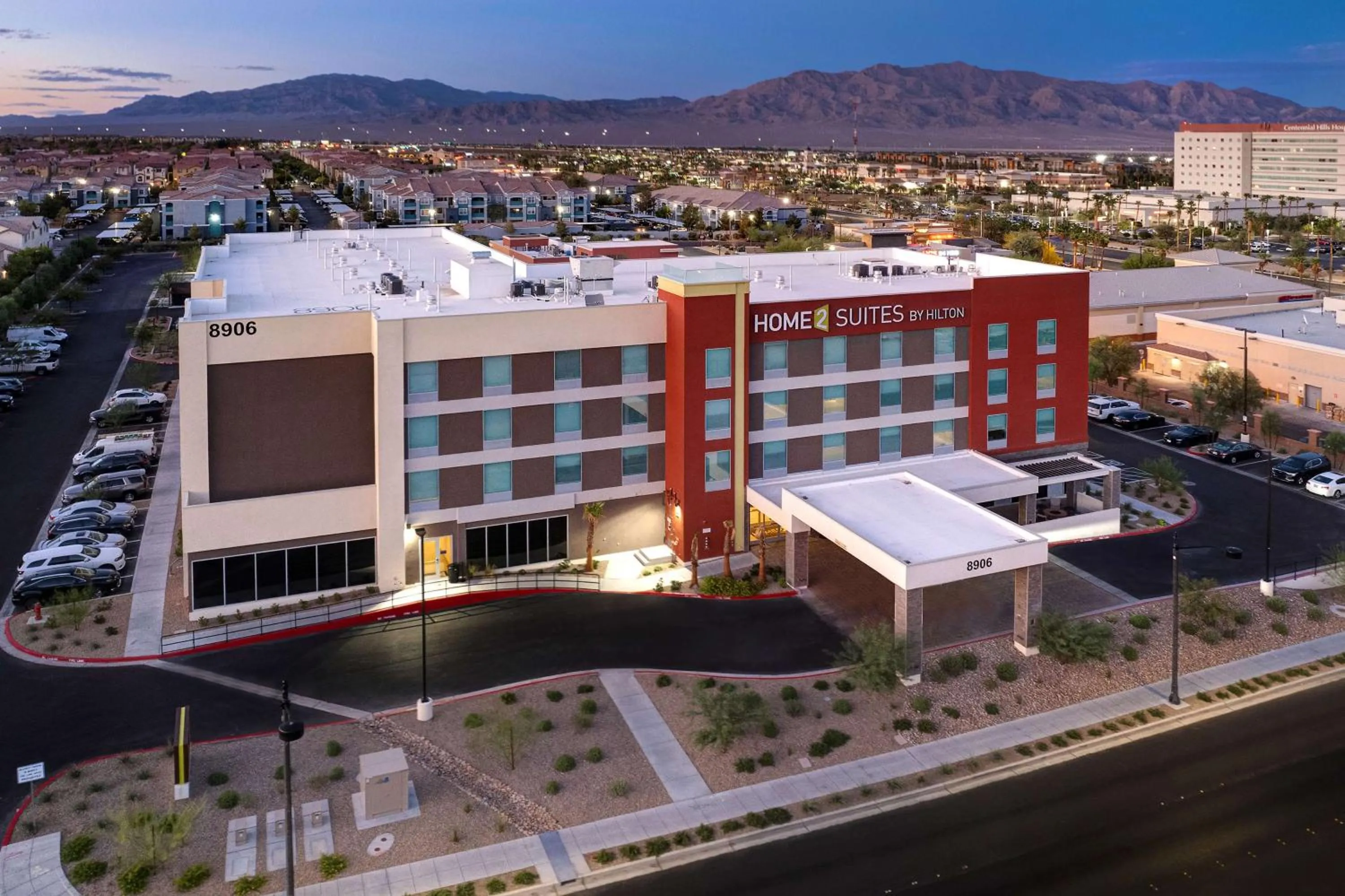 Property building in Home2 Suites By Hilton Las Vegas Northwest