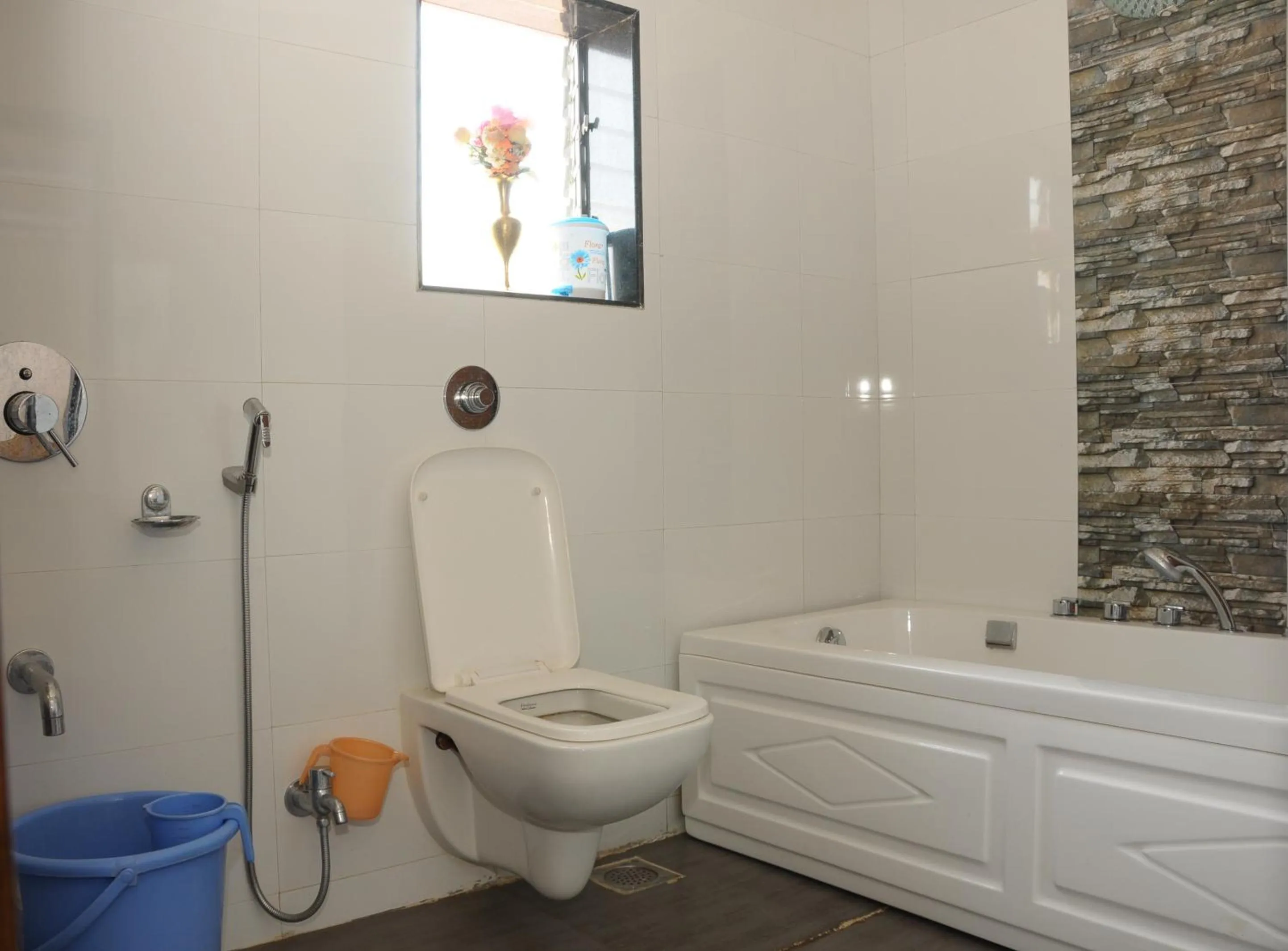 Toilet in Hotel Vyankatesh & Pure Veg Restaurant