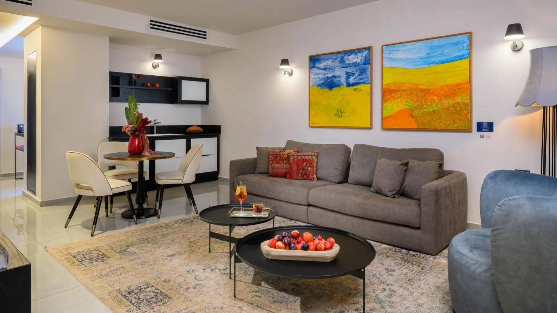 Seating area in Hotel Botanica- Limited Edition By Fattal