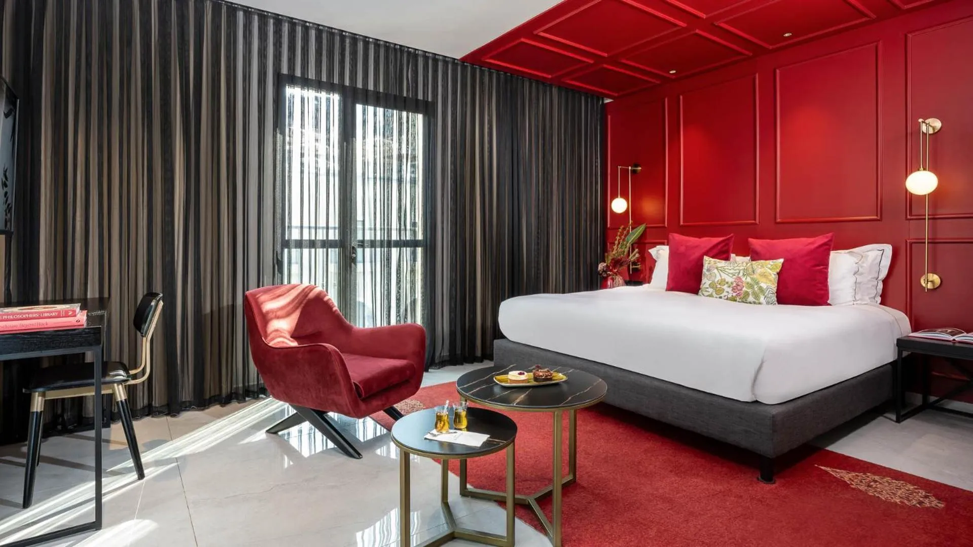 Bedroom, Bed in Hotel Botanica- Limited Edition By Fattal