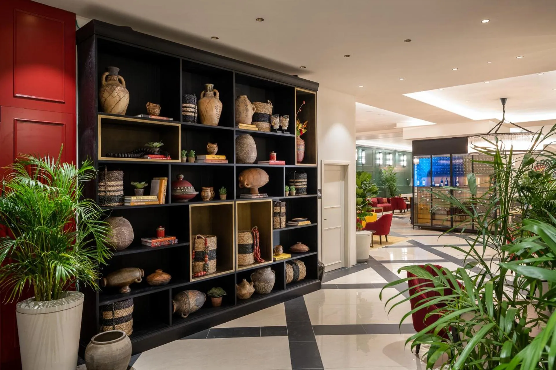 Lobby or reception in Hotel Botanica- Limited Edition By Fattal