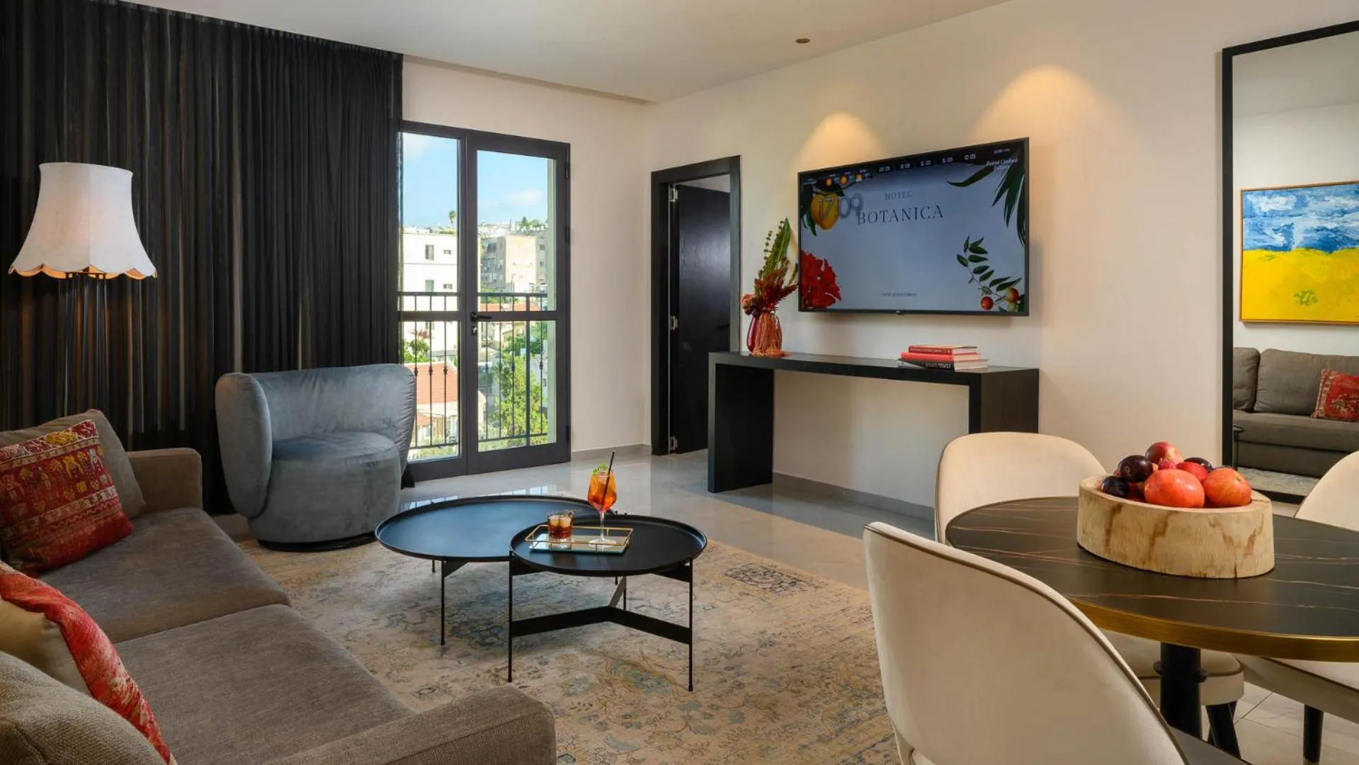 Seating area in Hotel Botanica- Limited Edition By Fattal