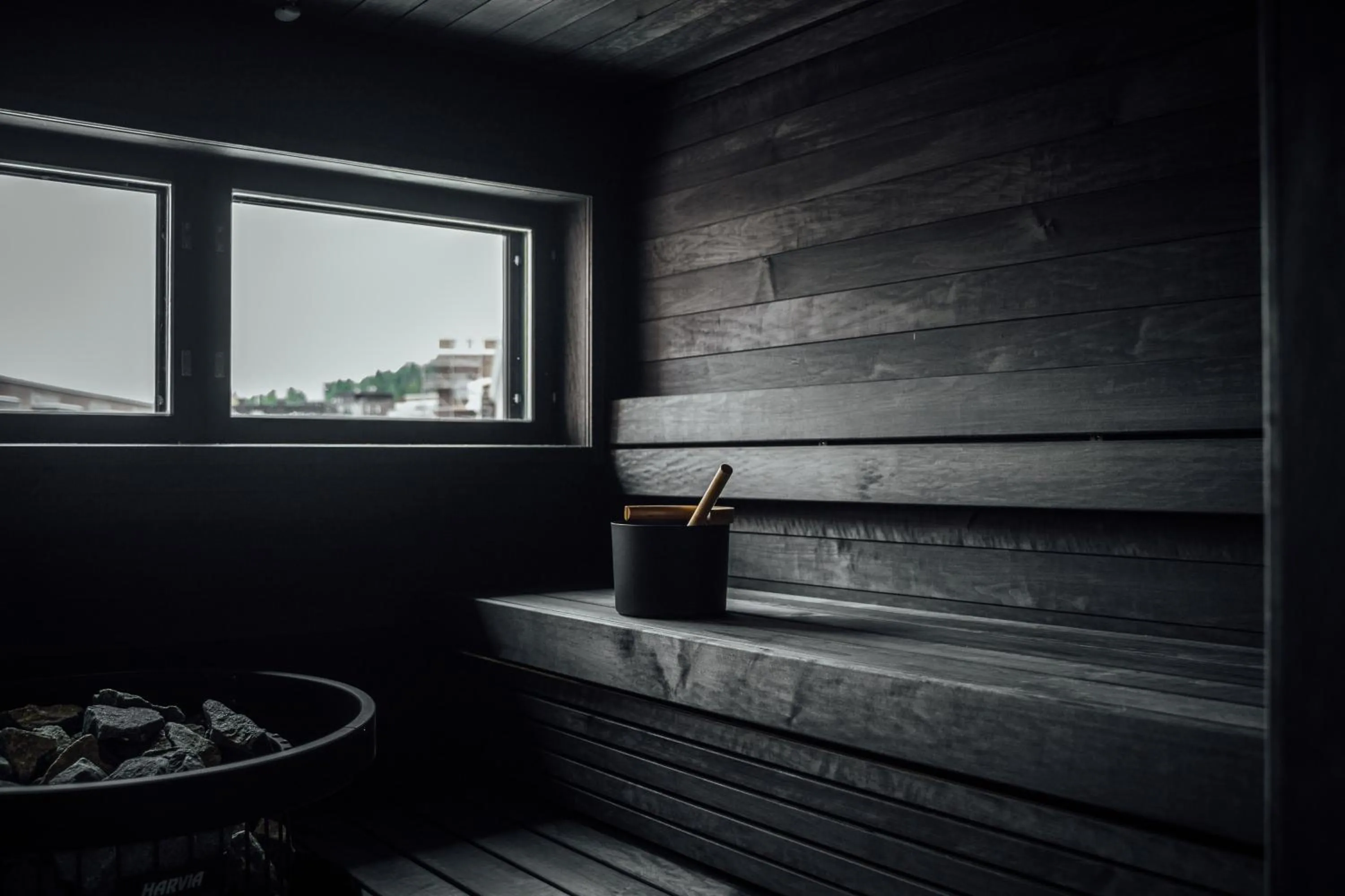 Sauna in Unity Tampere - A Studio Hotel